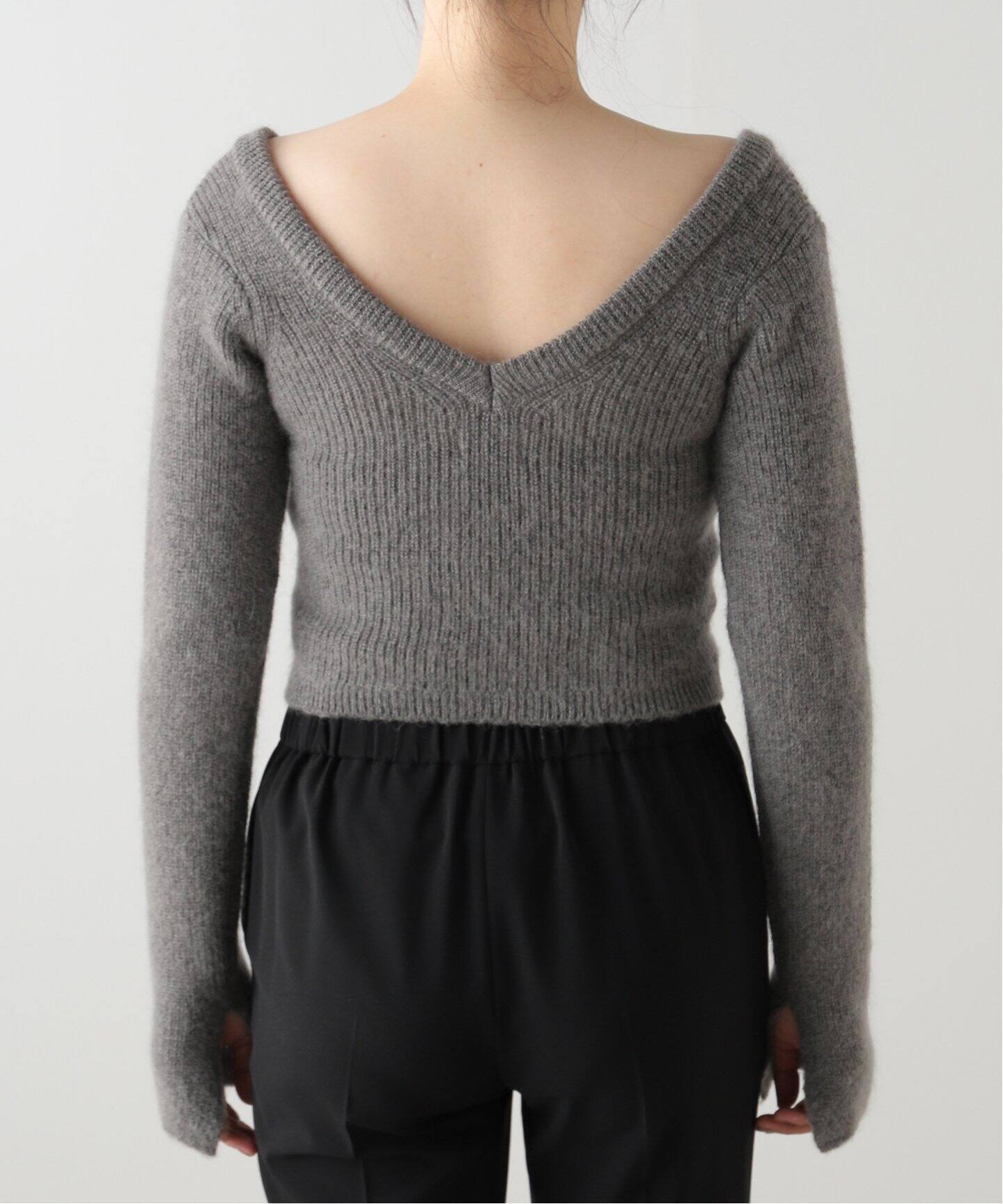 ALLEGE / アレッジ】MOHAIR V KNIT（ニット／セーター）｜PULP（パルプ 
