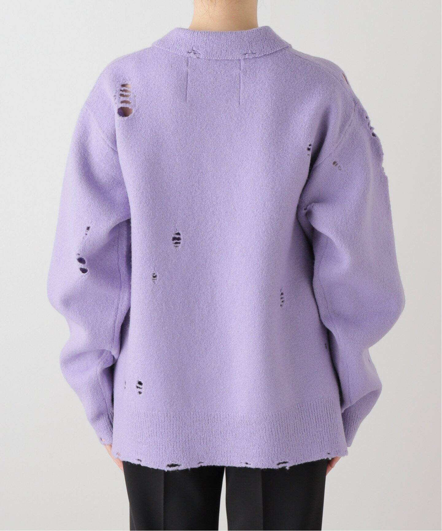 DAIRIKU / ダイリク】タイト ポロ ニット（ニット／セーター  