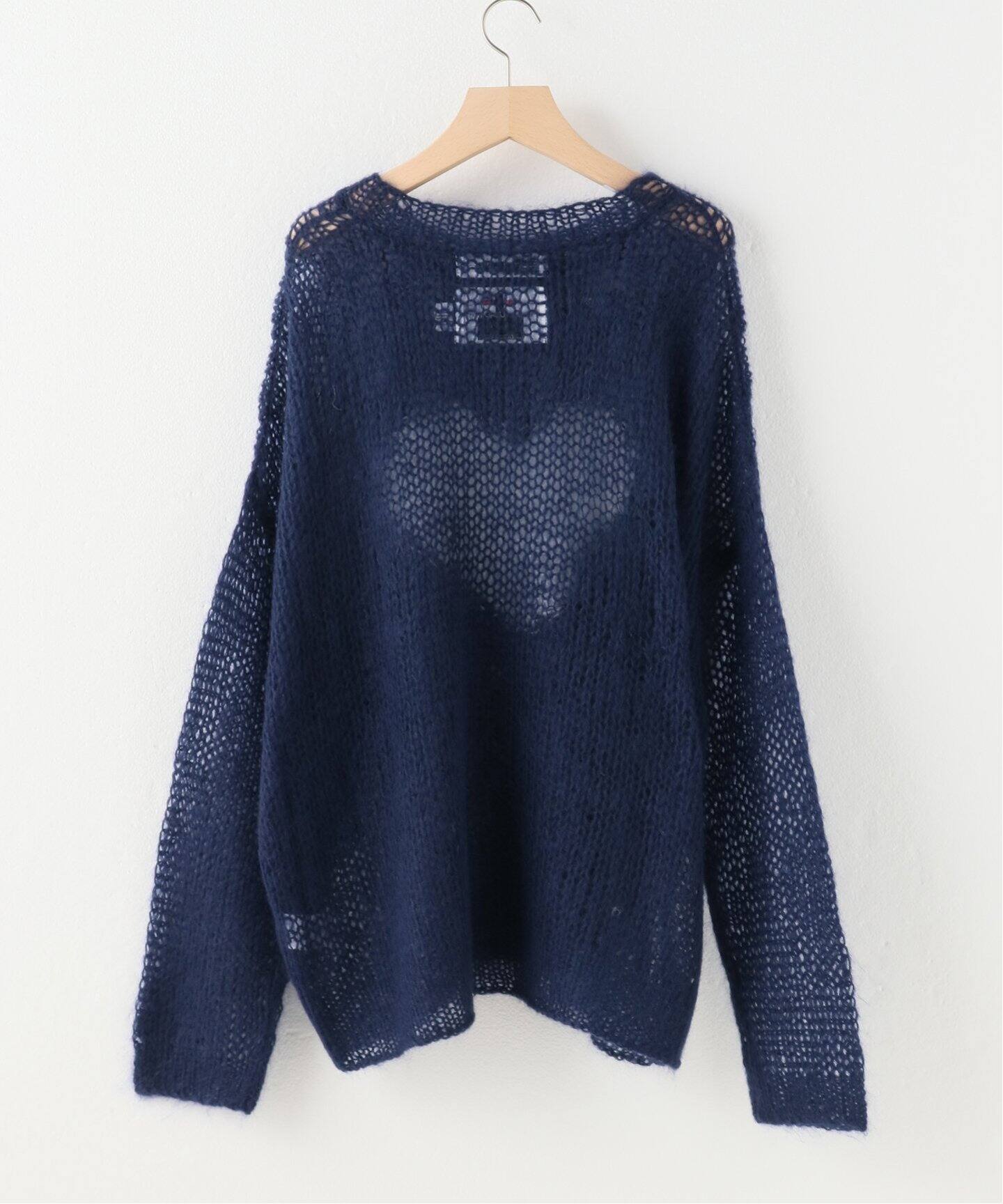 DAIRIKU / ダイリク】Heart Mohair Knit Pullover（ニット／セーター  