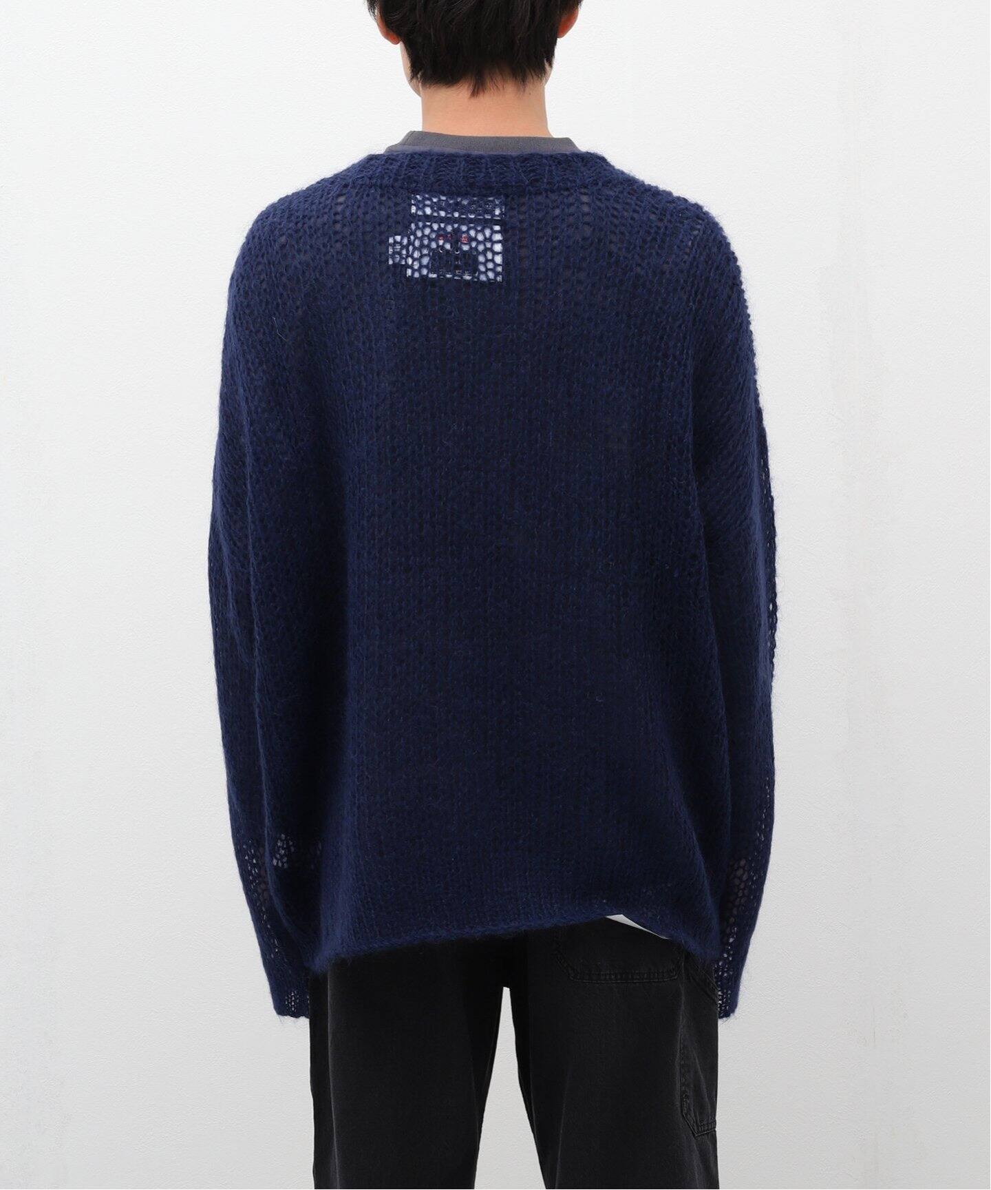 DAIRIKU / ダイリク】Heart Mohair Knit Pullover（ニット／セーター  