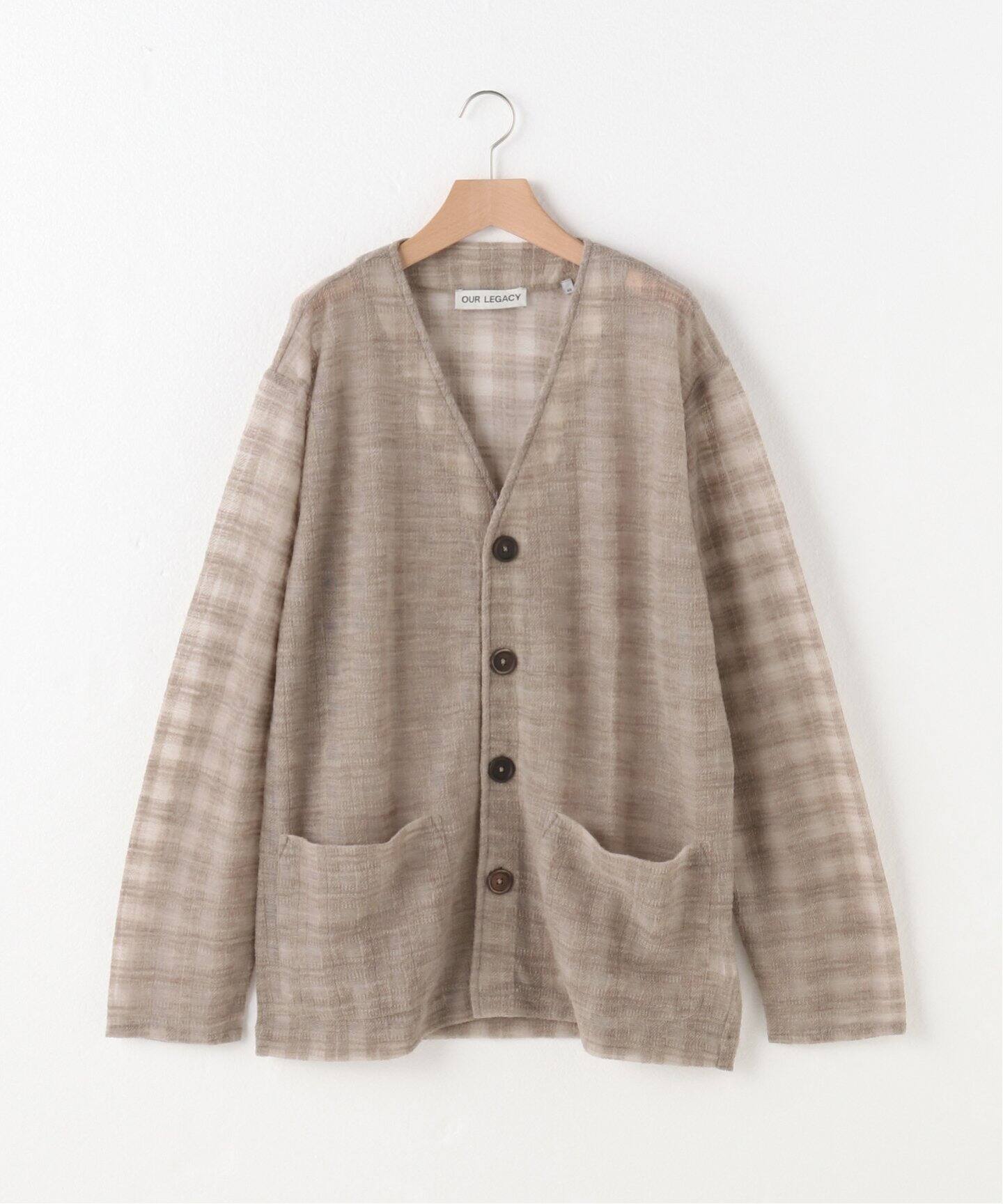 our legacy カーディガン44 ベージュ 
