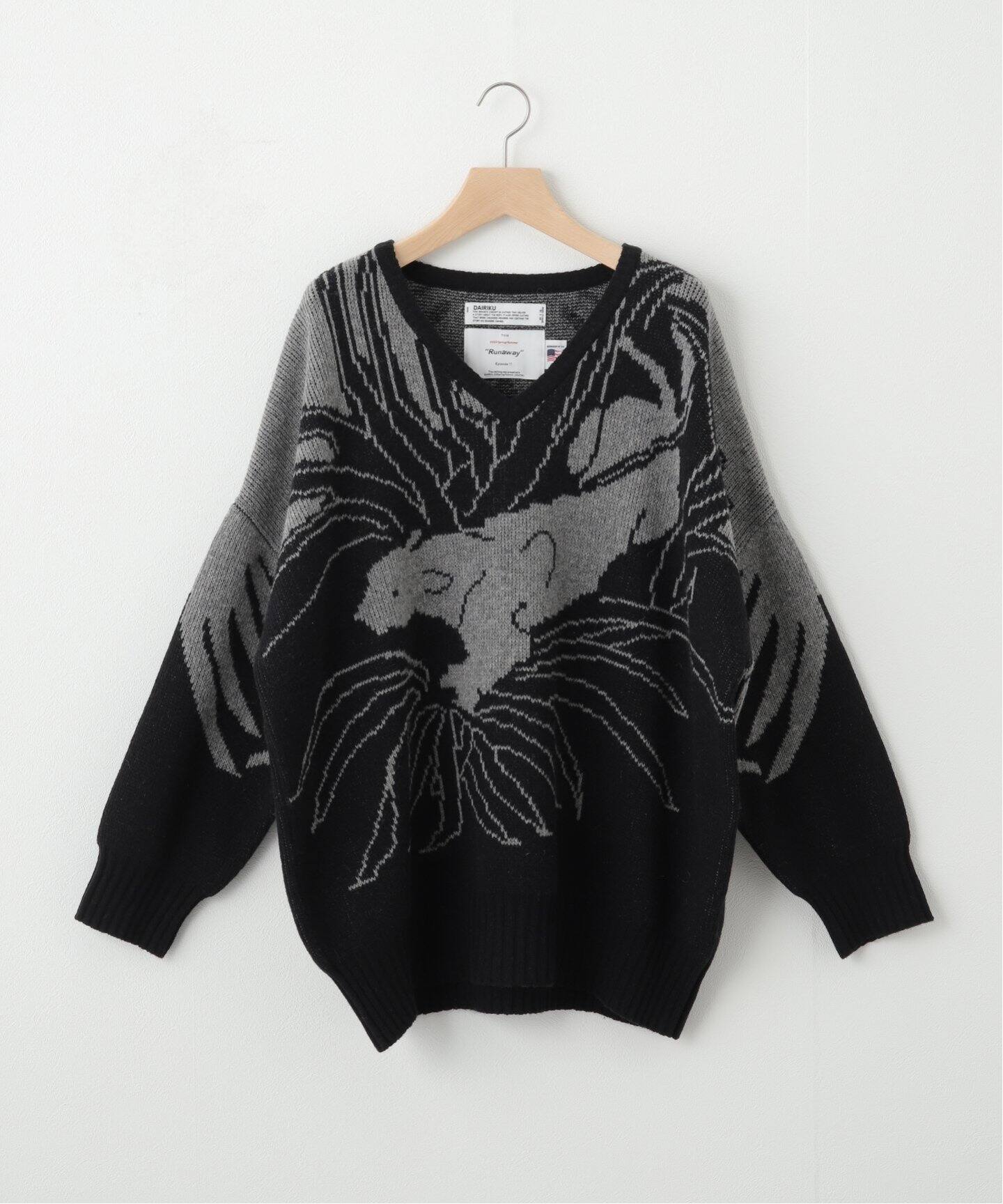 DAIRIKU / ダイリク】Leopard Pullover Knit（ニット／セーター 