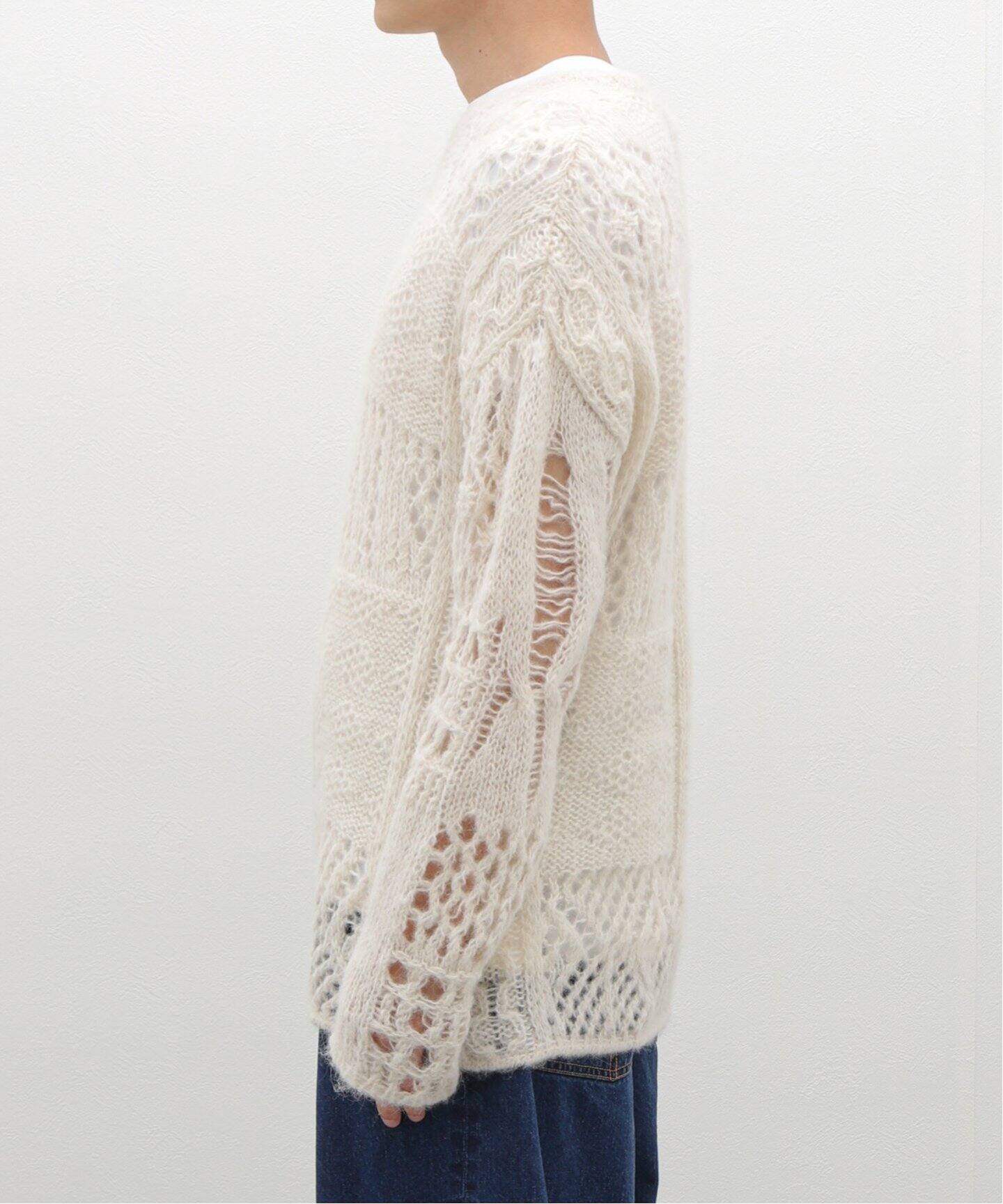 OUR LEGACY / アワーレガシー】V-NECK CROCHET（ニット／セーター 