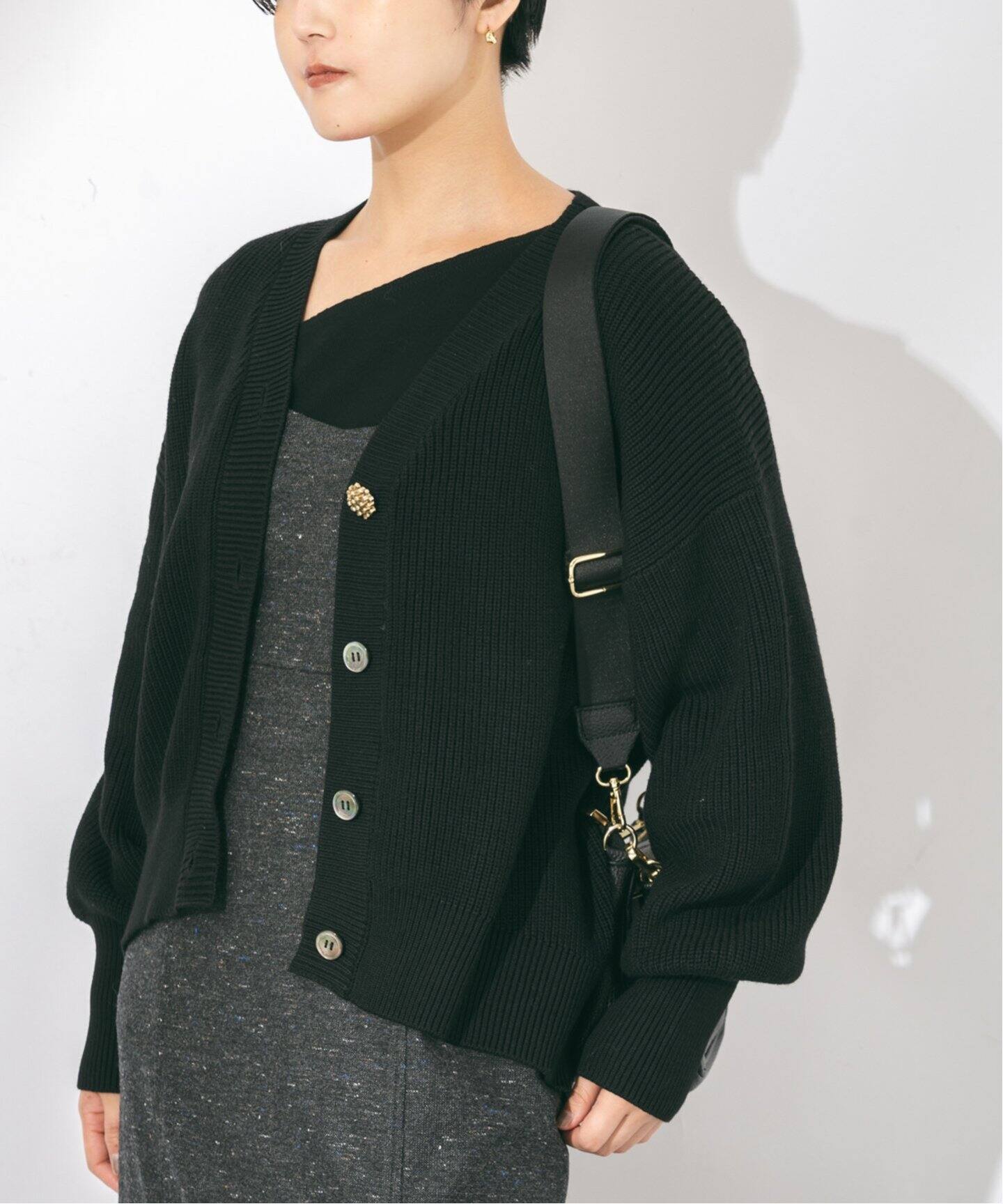 追加2》無地/ボーダー畦カーディガン（カーディガン）｜JOURNAL  