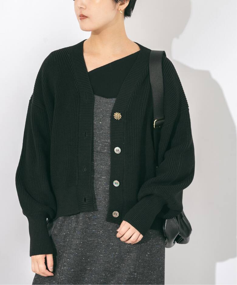 追加2》無地/ボーダー畦カーディガン（カーディガン）｜JOURNAL  