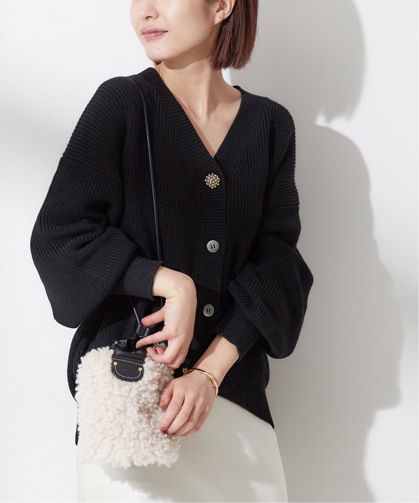 追加2》無地/ボーダー畦カーディガン（カーディガン）｜JOURNAL  