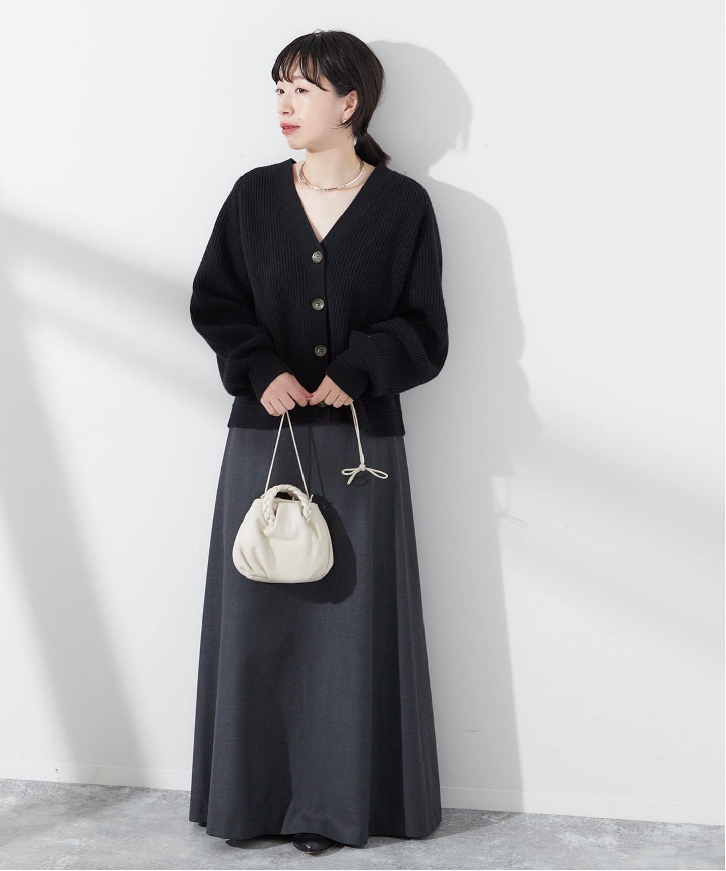 Journal Standard stead カーディガン セール】【j.s.homestead】LINEN MIX TAPE YARN ニット