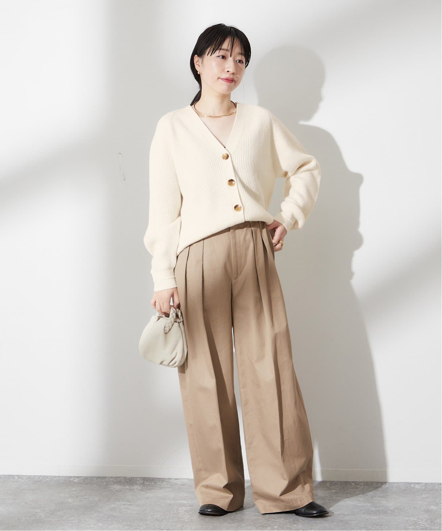 WOOL畦 BOXYカーディガン（カーディガン）｜JOURNAL STANDARD L