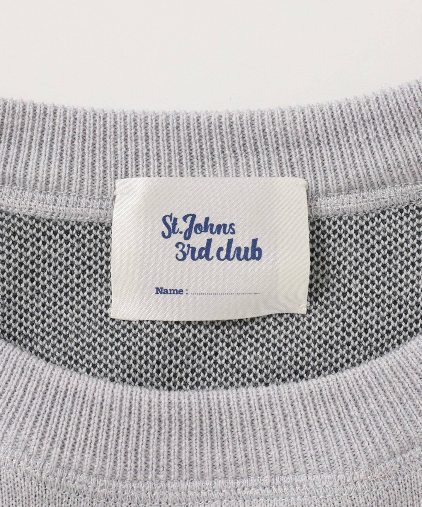 ST.JOHNS 3RD CLUB】Athletic Club P/O：ニット（ニット