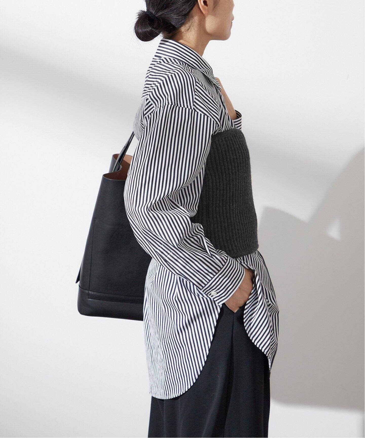 Uhr/ウーア】Bustier Combi Knit：ニット（ニット／セーター 
