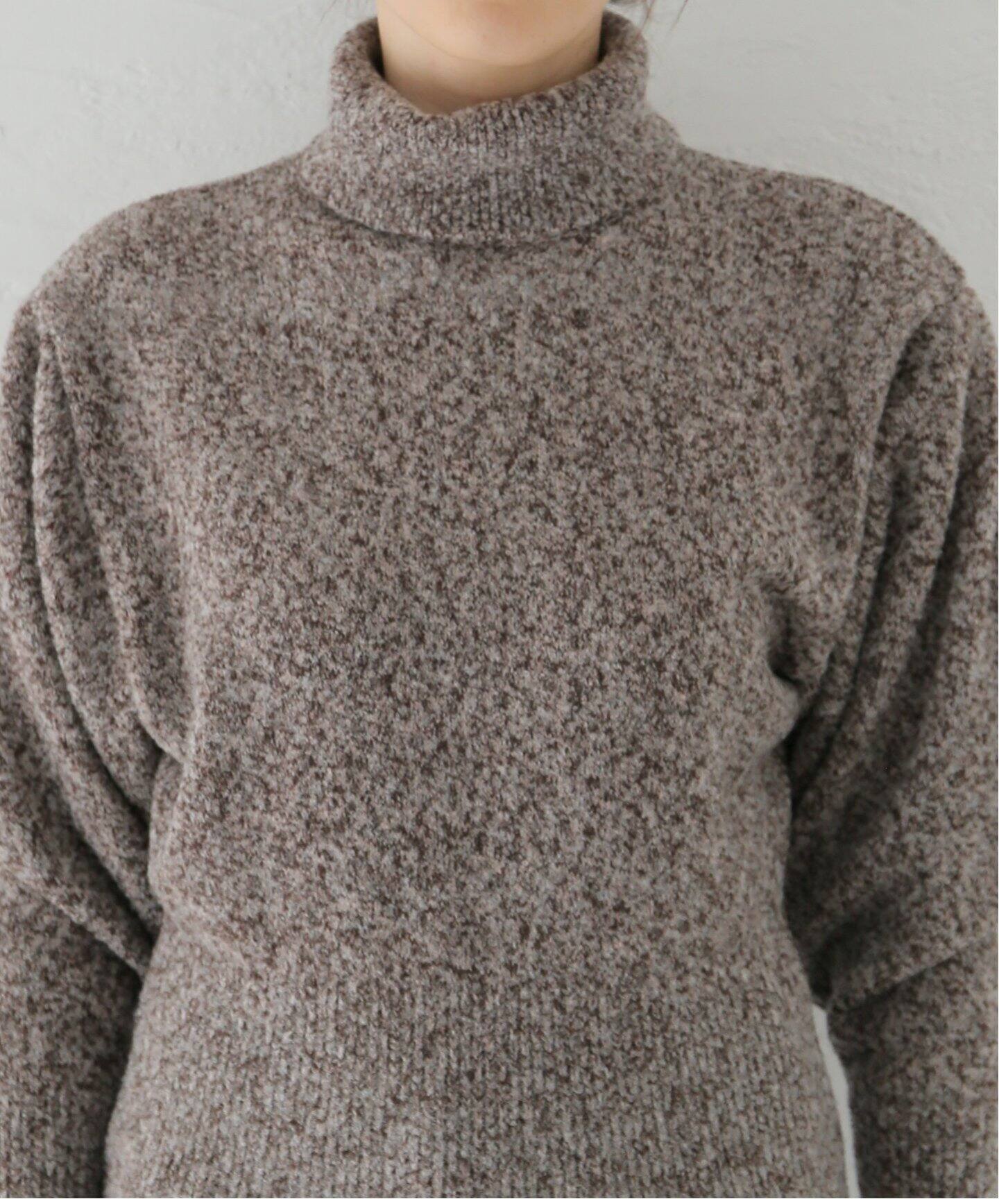 FUMIE TANAKA】puff sleeve knit：ニット（ニット／セーター 