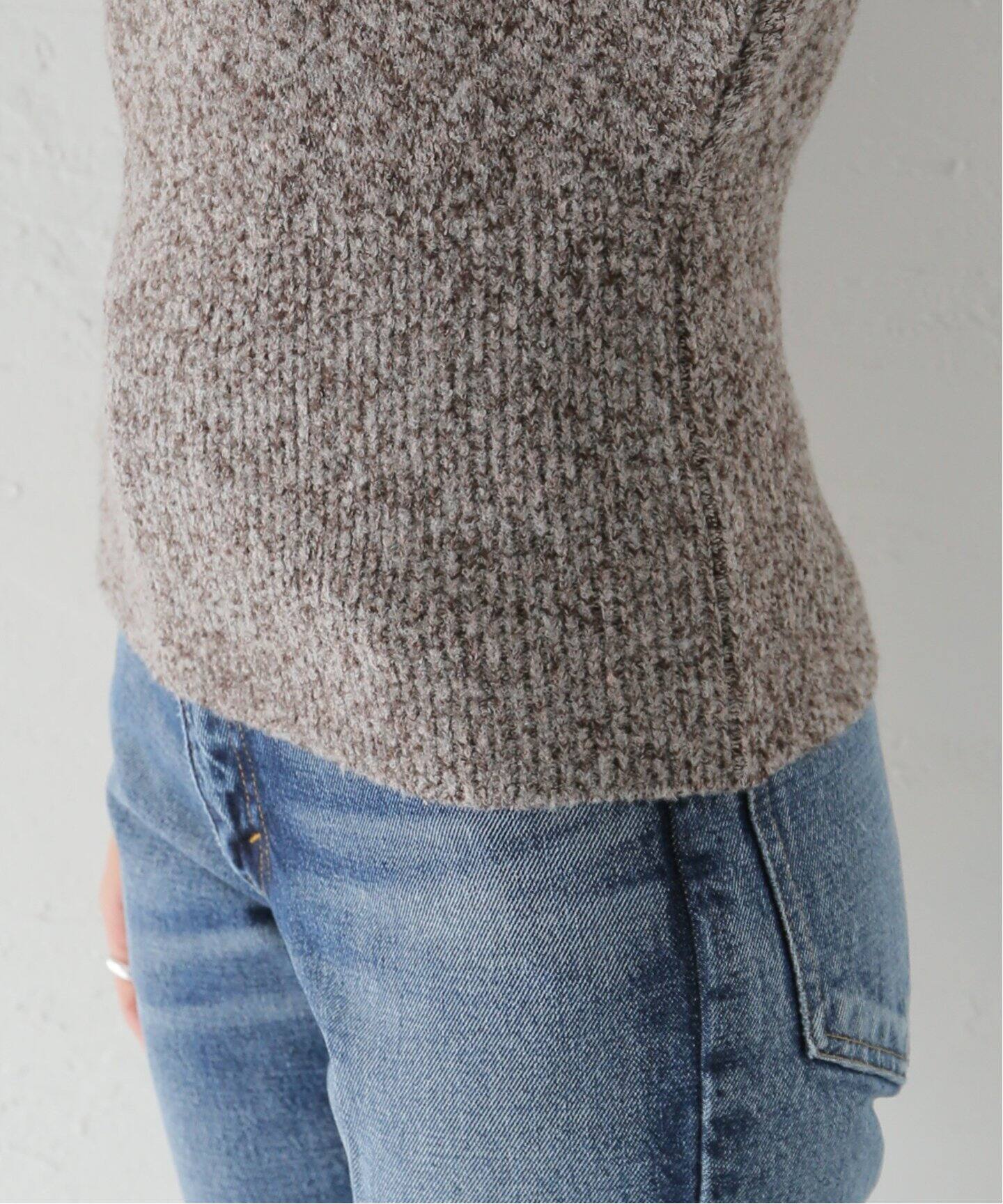 FUMIE TANAKA】puff sleeve knit：ニット（ニット／セーター 