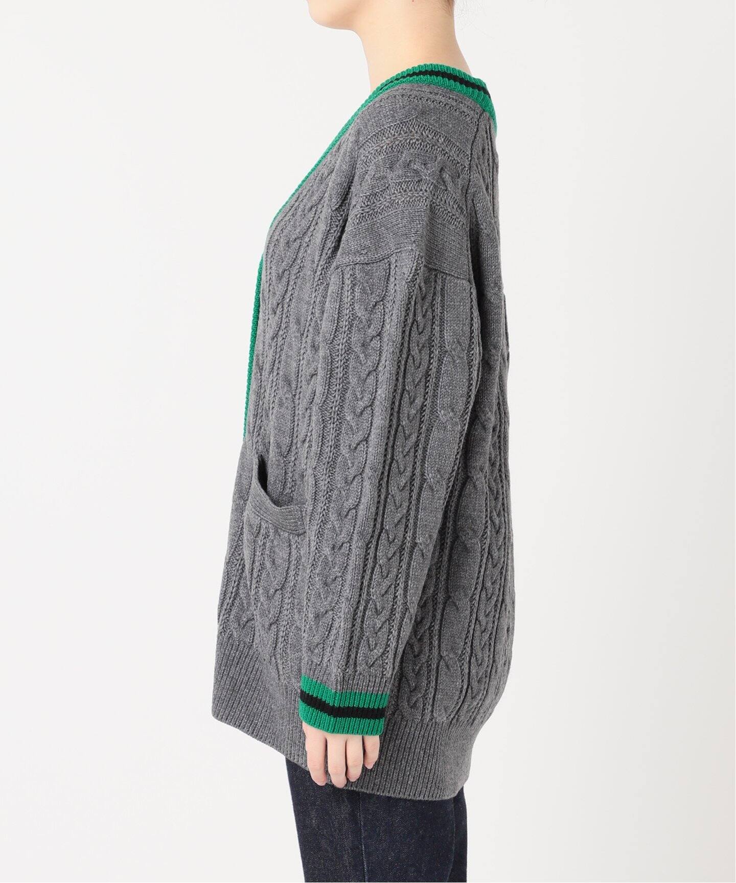 別注》【TRADITIONAL WEATHERWEAR】CABLE TILDEN CARDIGAN 