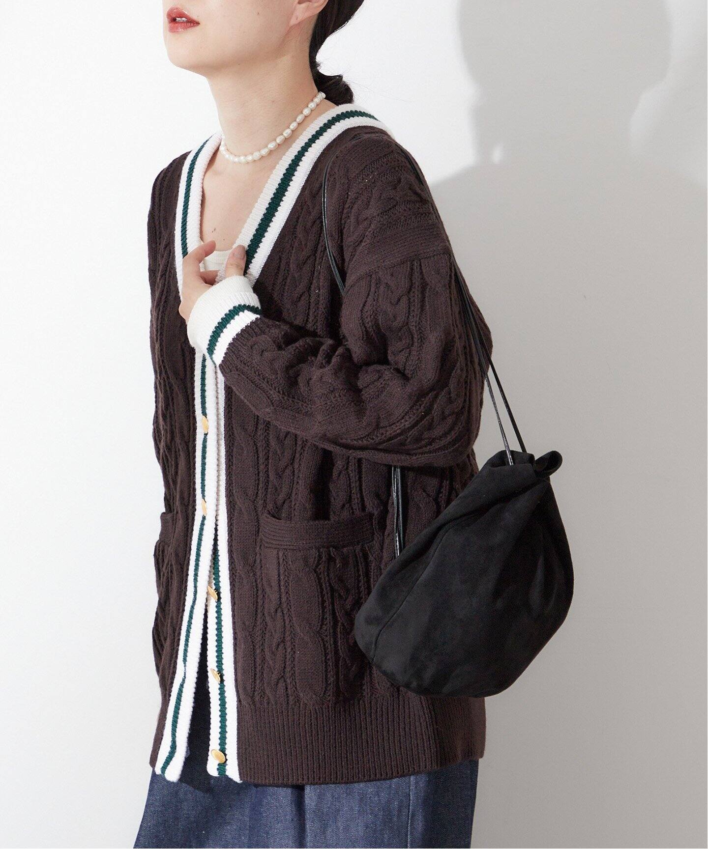 別注》【TRADITIONAL WEATHERWEAR】CABLE TILDEN CARDIGAN  