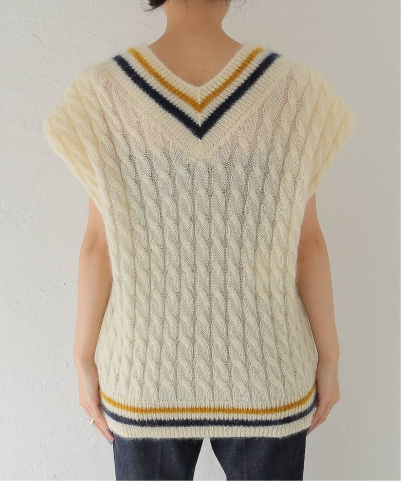 Uhr/ウーア】Mohair Cricket Vest：ニットベスト（ベスト）｜JOURNAL 