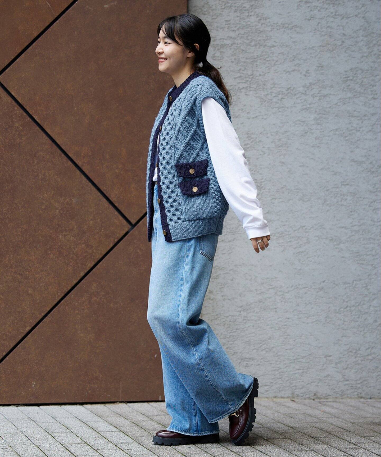 ARAN デニムベスト（UNISEX / ARAN / VEST | LINKS ONLINE STORE）