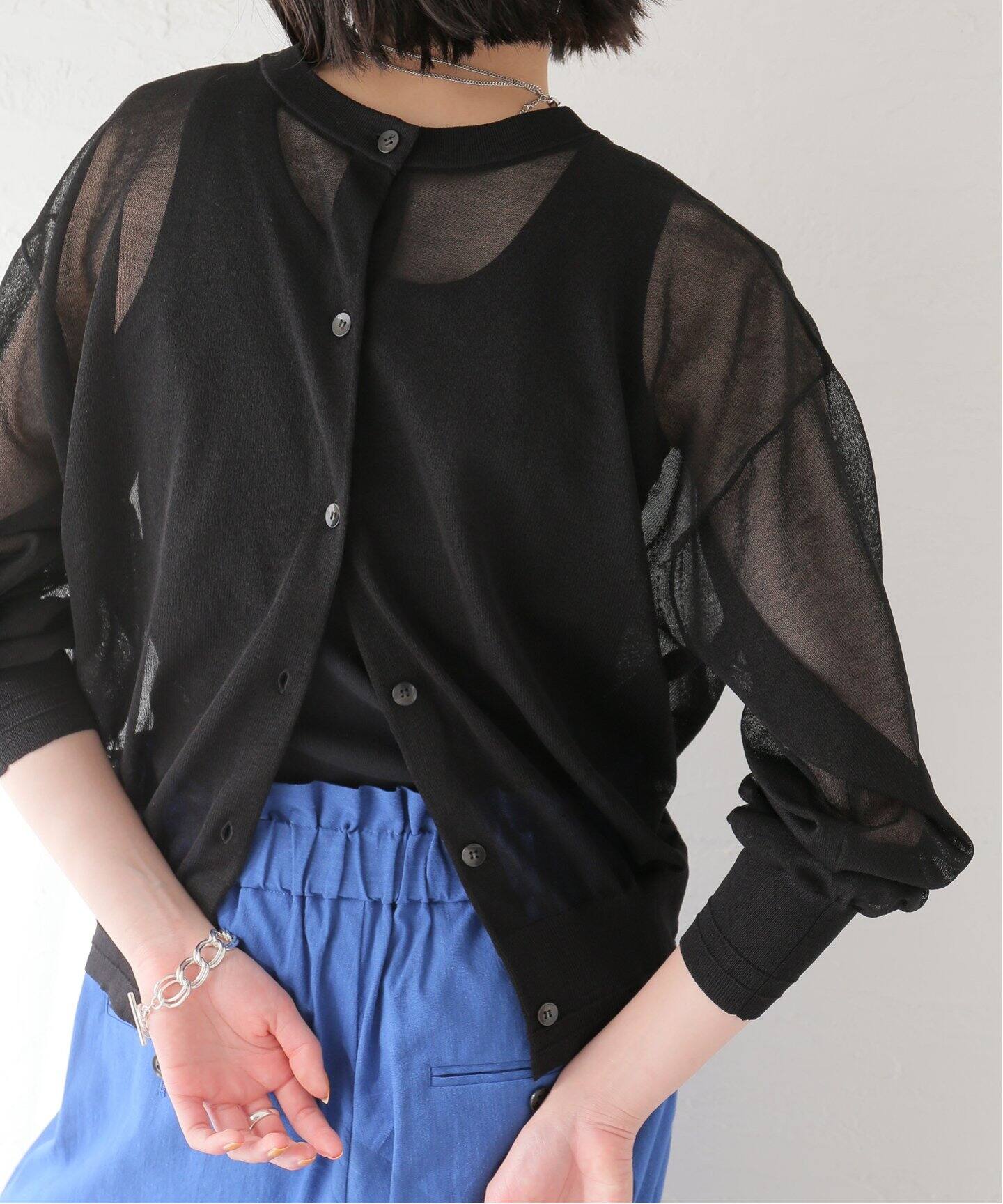 シアー2WAYカーディガン（カーディガン）｜JOURNAL STANDARD  