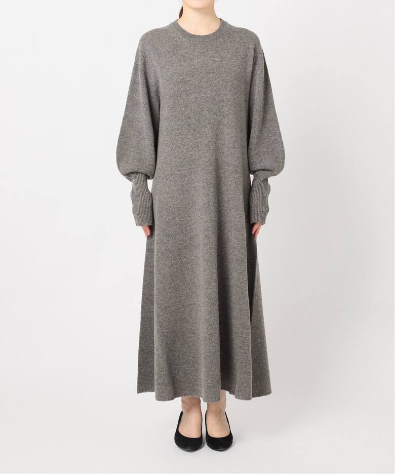 ウォッシャブルフレアニットワンピース（ワンピース）｜JOURNAL  