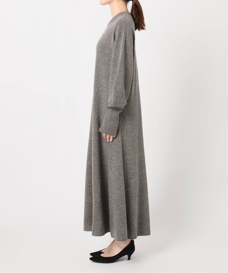 ウォッシャブルフレアニットワンピース（ワンピース）｜JOURNAL  