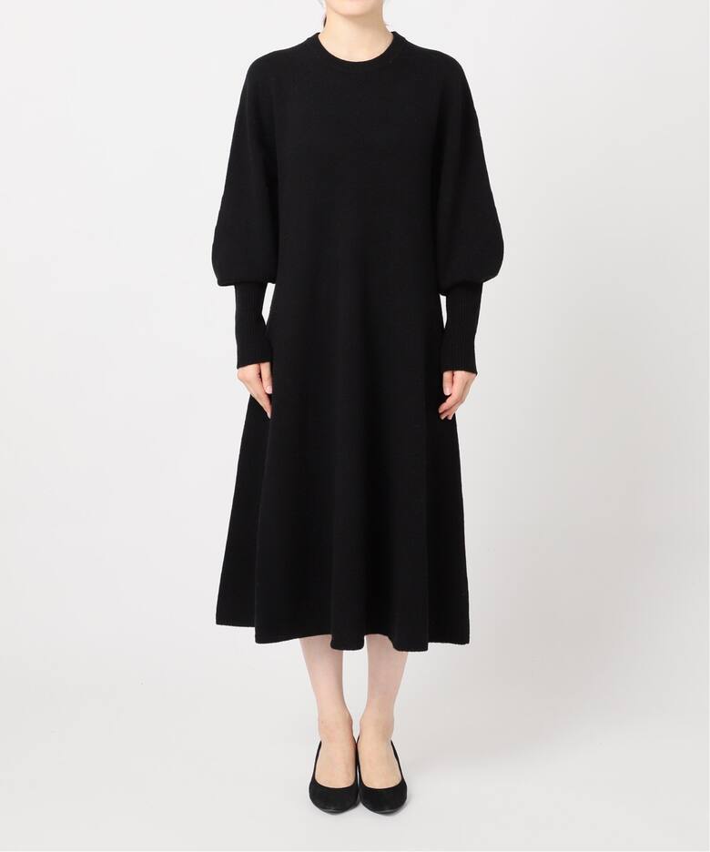 ウォッシャブルフレアニットワンピース（ワンピース）｜JOURNAL  