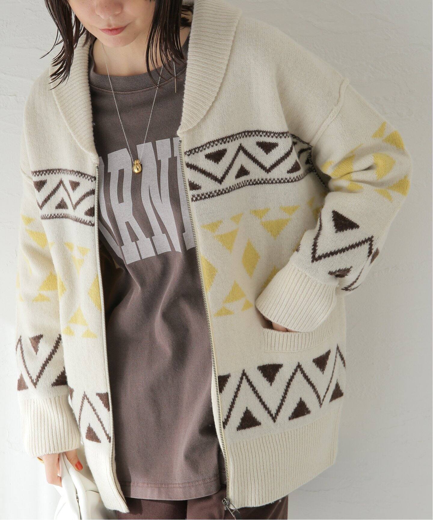 シックノルディックカウチン（カーディガン）｜JOURNAL STANDARD  