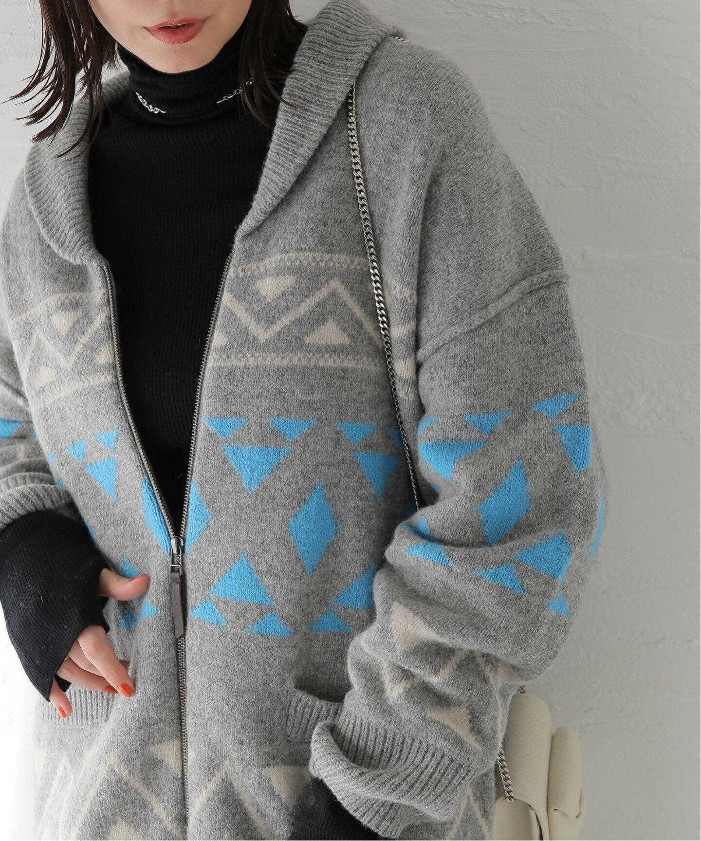 シックノルディックカウチン（カーディガン）｜JOURNAL STANDARD  