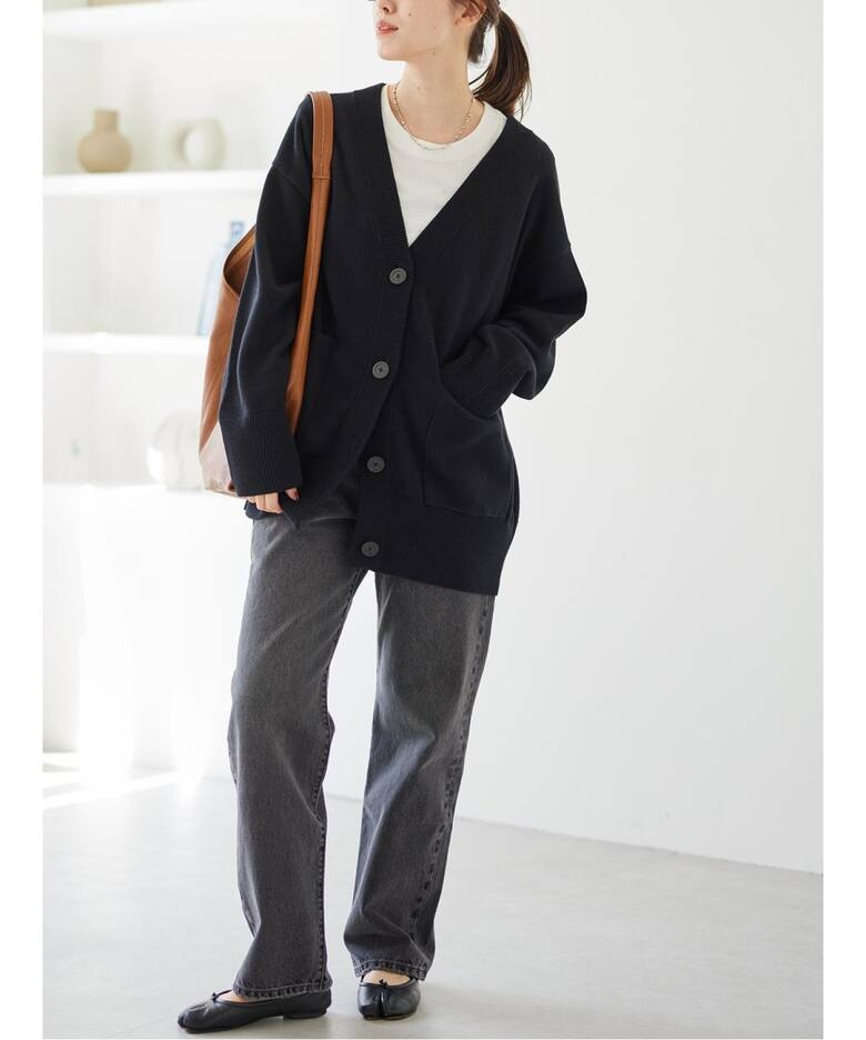 追加》コットンカシミヤビッグカーディガン（カーディガン）｜JOURNAL  