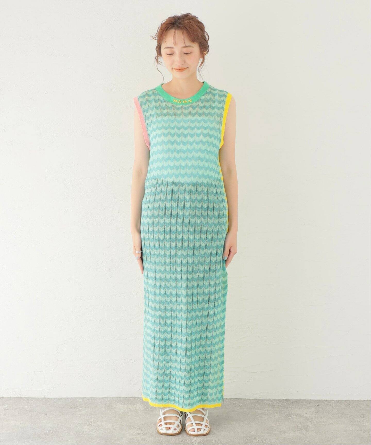 YANYAN/ヤンヤン】TONG TANK DRESS：ワンピース（ワンピース 