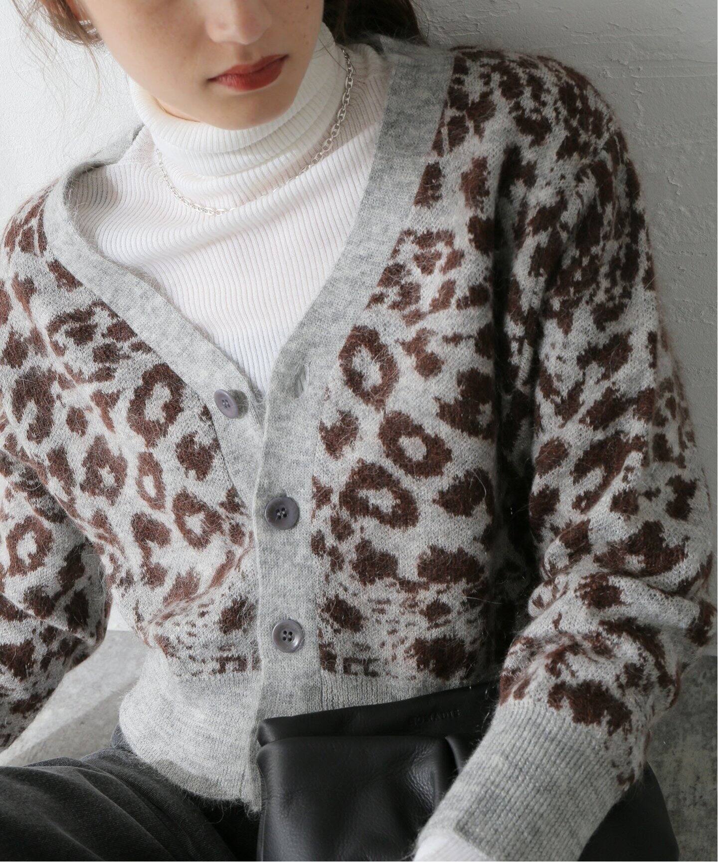NOMA t.d. / ノーマティーディー】 JUNGLE MOHAIR CARDIGAN  