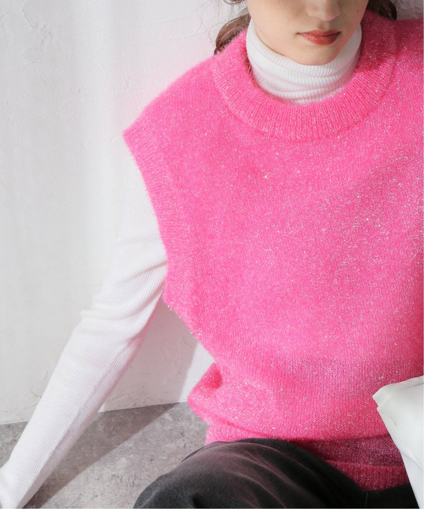 NOMA t.d. / ノーマティーディー】 NYLON KNIT VEST：ベスト 