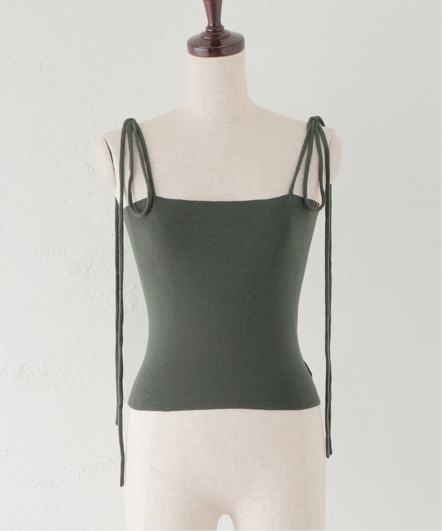 EXTREME CASHMERE/エクストリームカシミヤ】Love：ニットキャミソール  