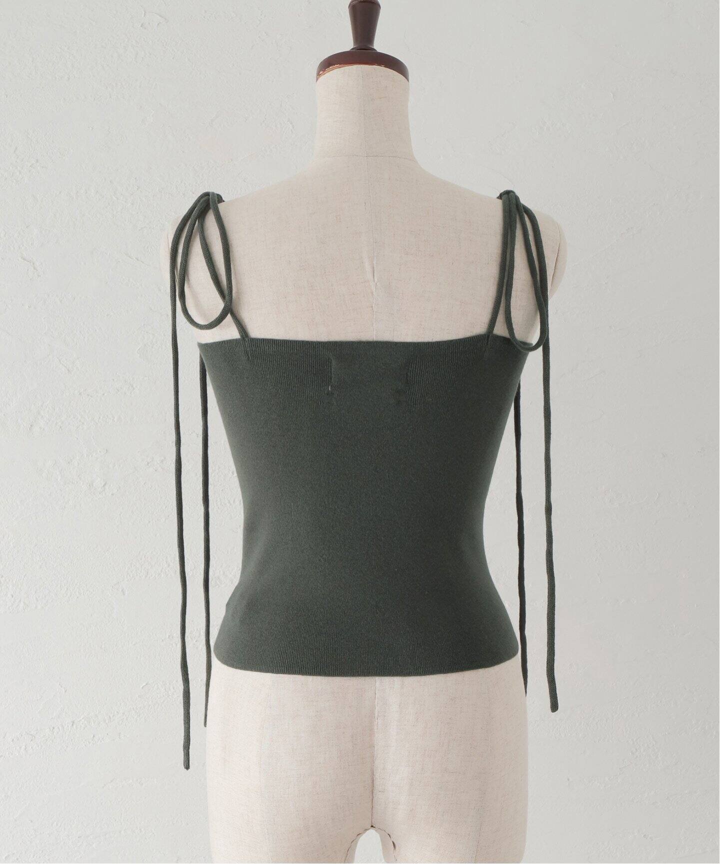 EXTREME CASHMERE/エクストリームカシミヤ】Love：ニットキャミソール  