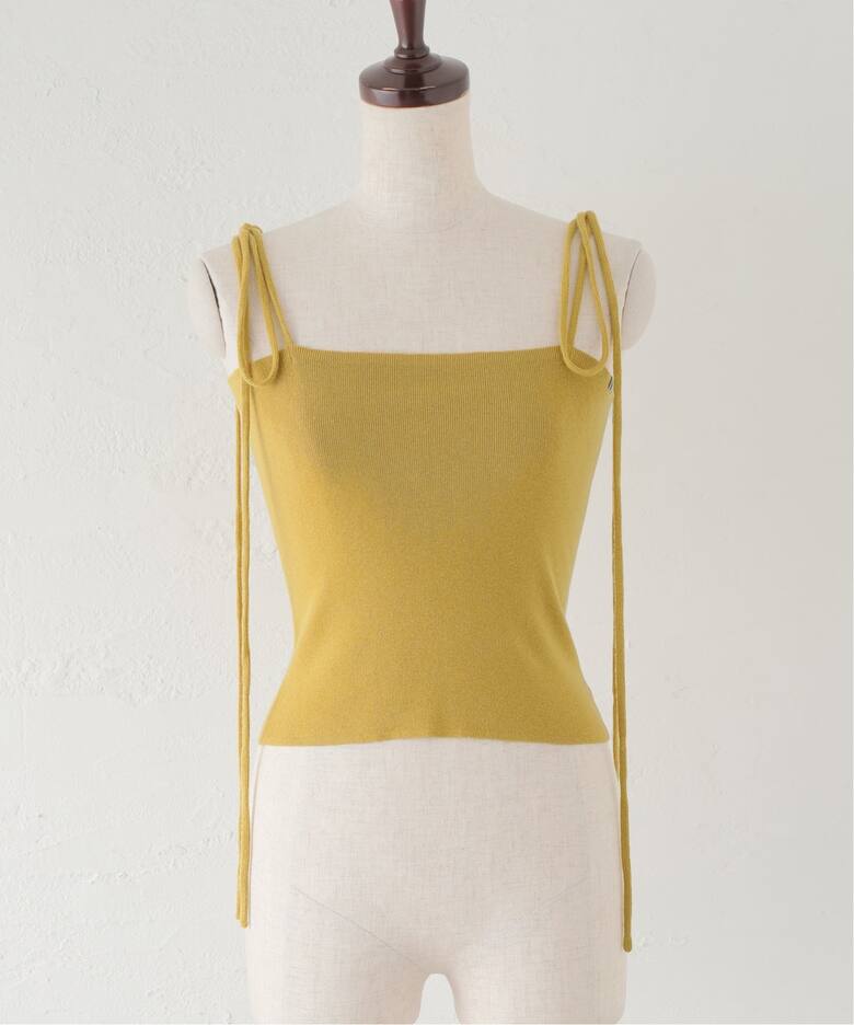 EXTREME CASHMERE/エクストリームカシミヤ】Love：ニットキャミソール  