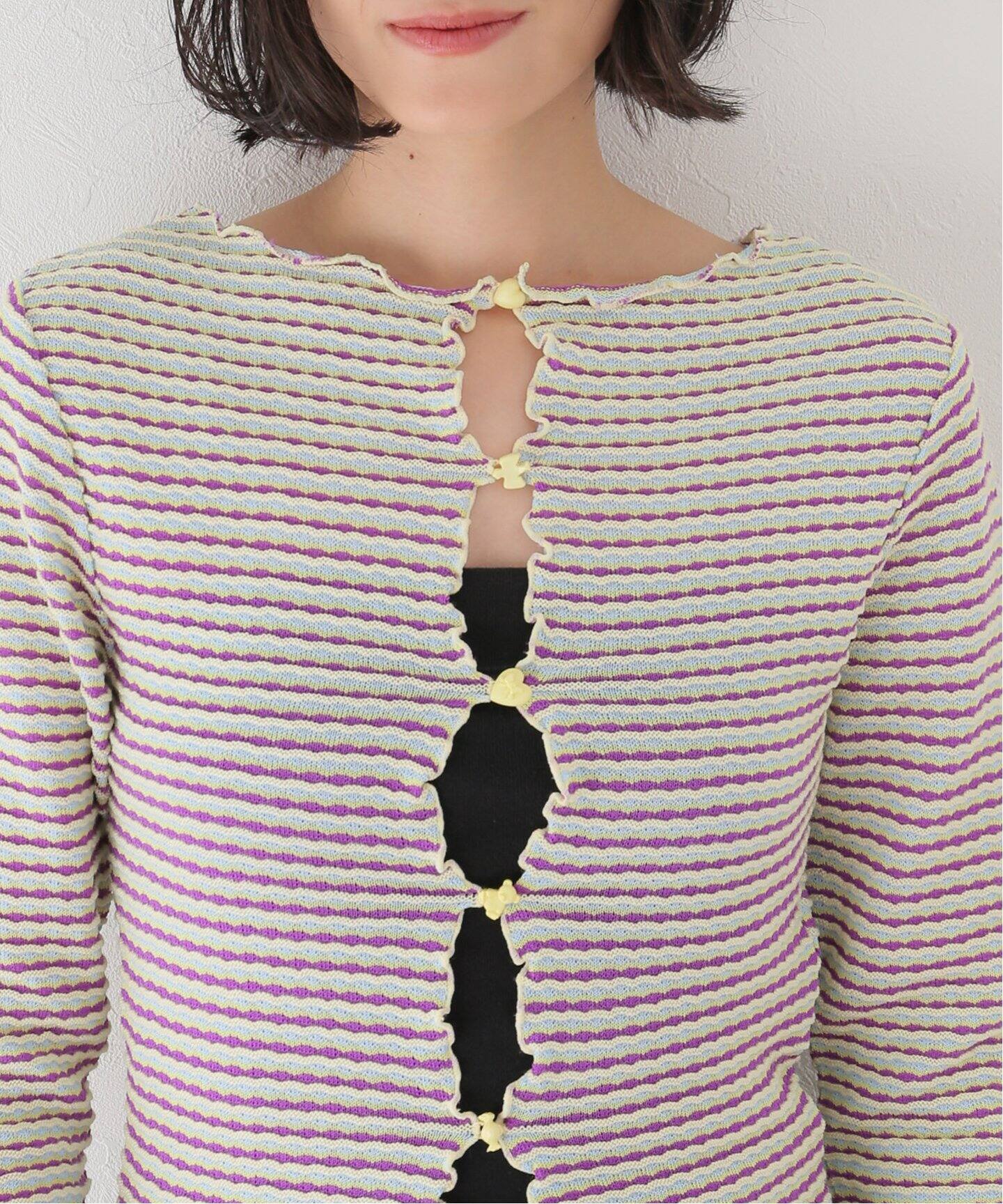 HOLIDAY/ホリデイ】 MULTI KNIT CARDIGAN:カーディガン（カーディガン 