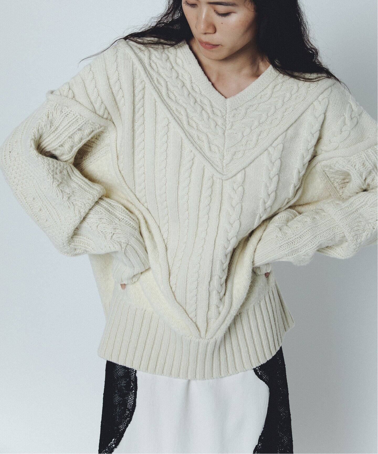 KIARIS vintage＆closet×JS】クレイジーパターンプルオーバー（ニット 