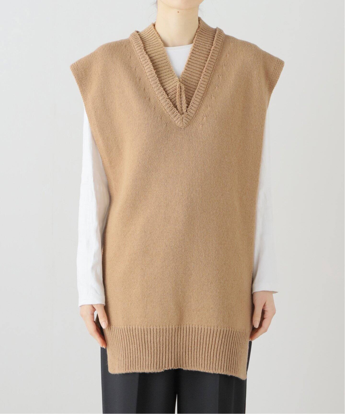 MAISON MARGIELA / メゾン マルジェラ】STOLE VEST:ベスト（ニット 