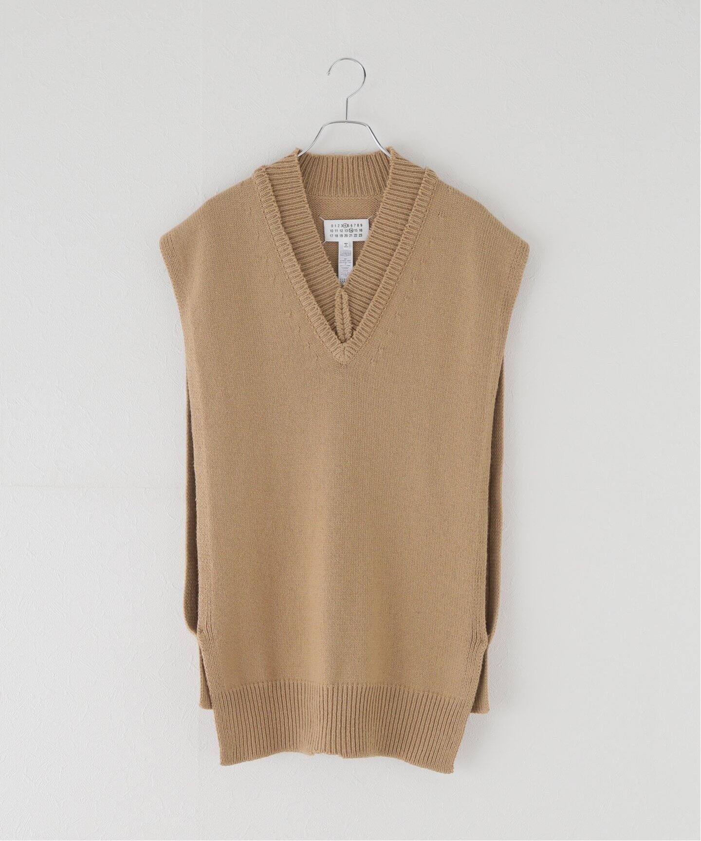 MAISON MARGIELA / メゾン マルジェラ】STOLE VEST:ベスト（ニット 