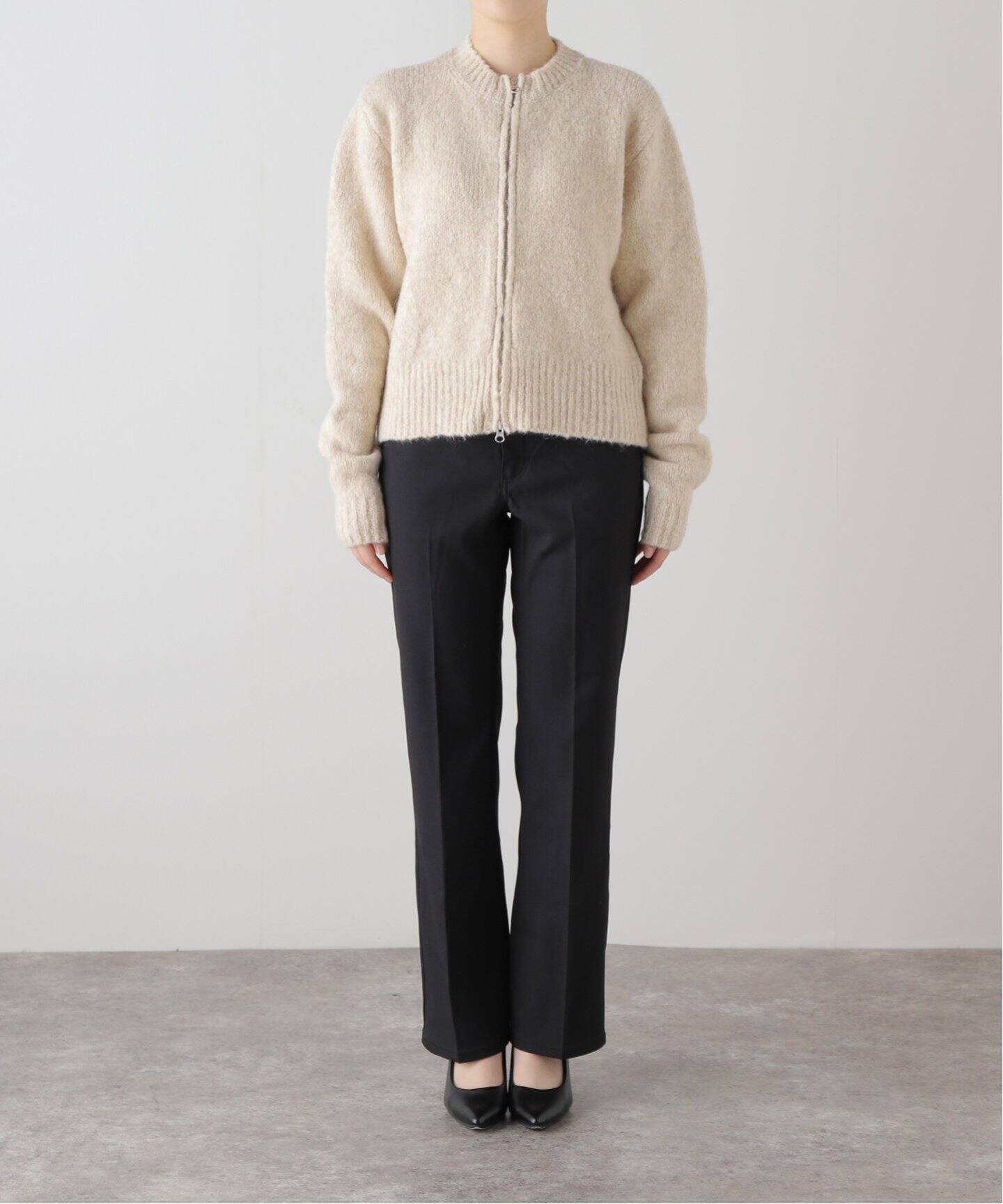 PALOMA WOOL/パロマ ウール】1BESITO ZIP：ジップニット（ニット 