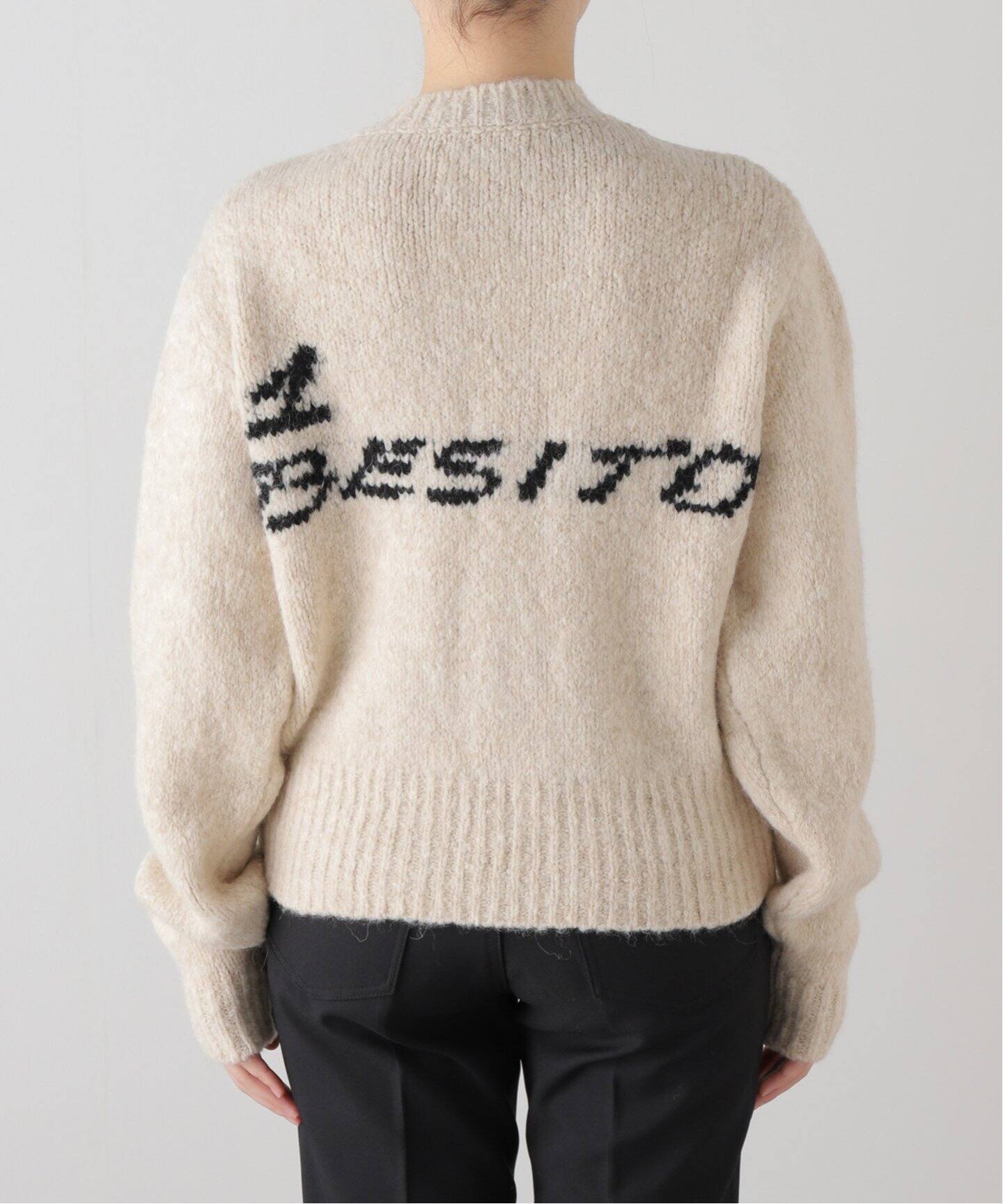 PALOMA WOOL/パロマ ウール】1BESITO ZIP：ジップニット（ニット 