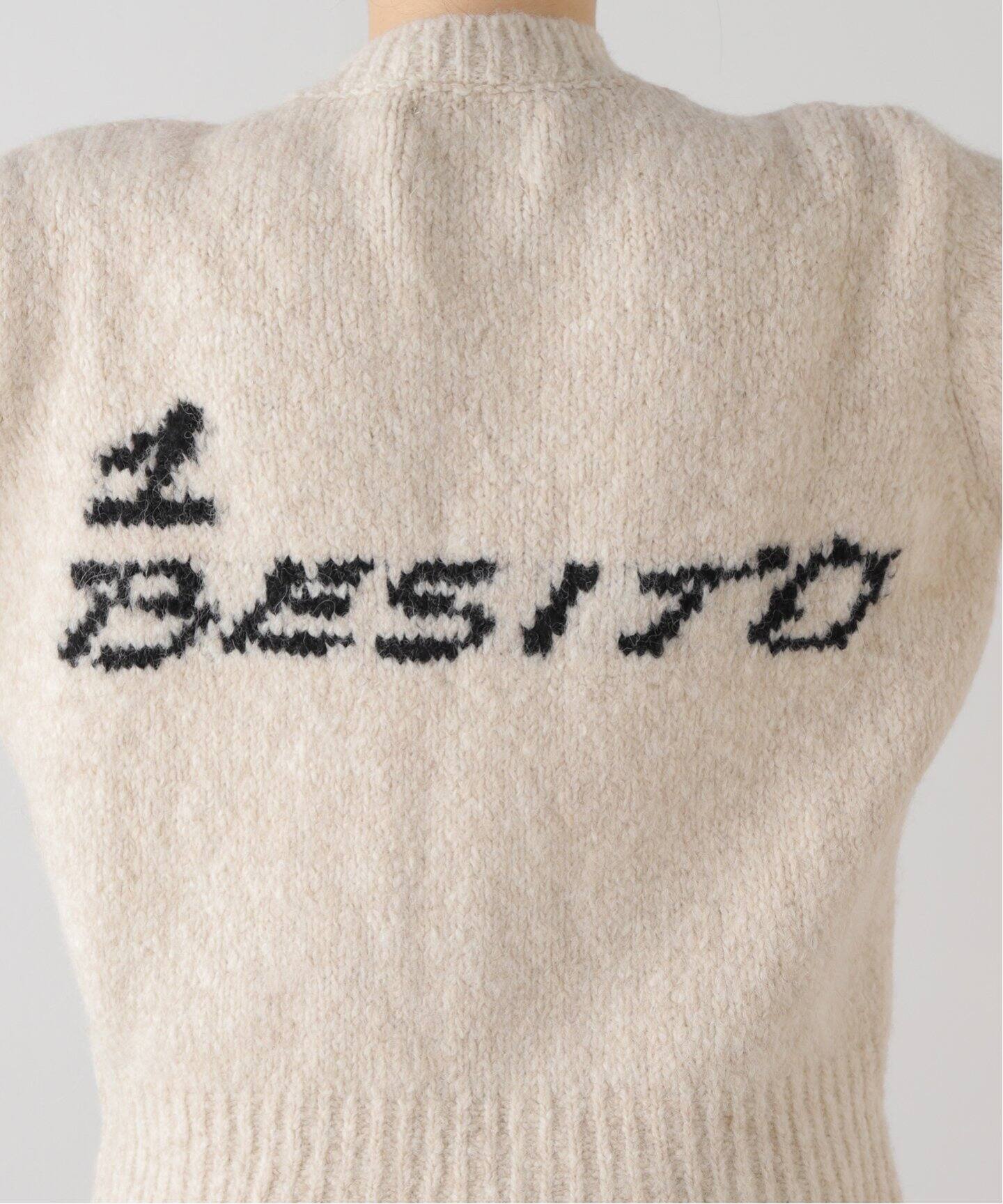 PALOMA WOOL/パロマ ウール】1BESITO ZIP：ジップニット（ニット 