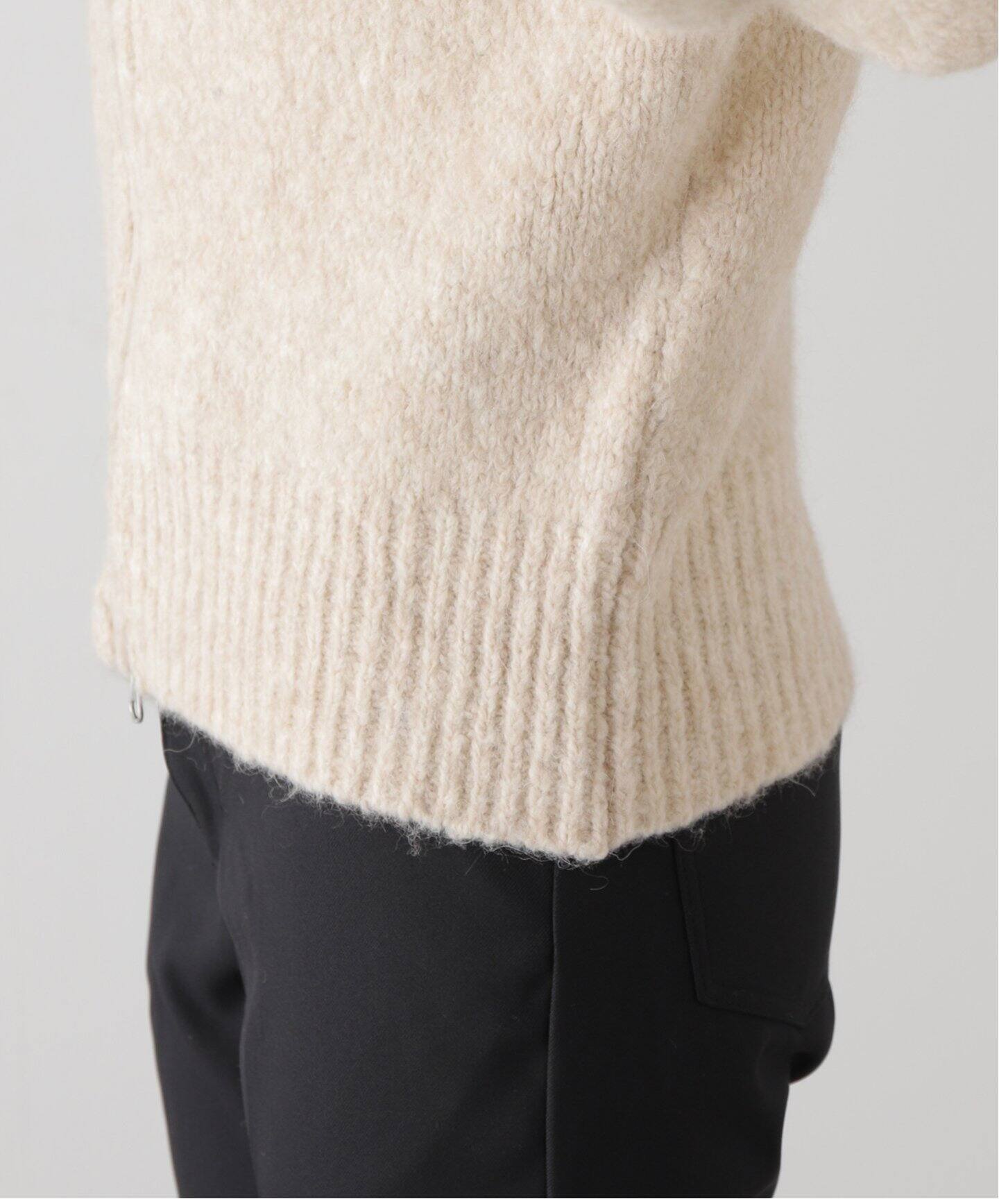 PALOMA WOOL/パロマ ウール】1BESITO ZIP：ジップニット（ニット 