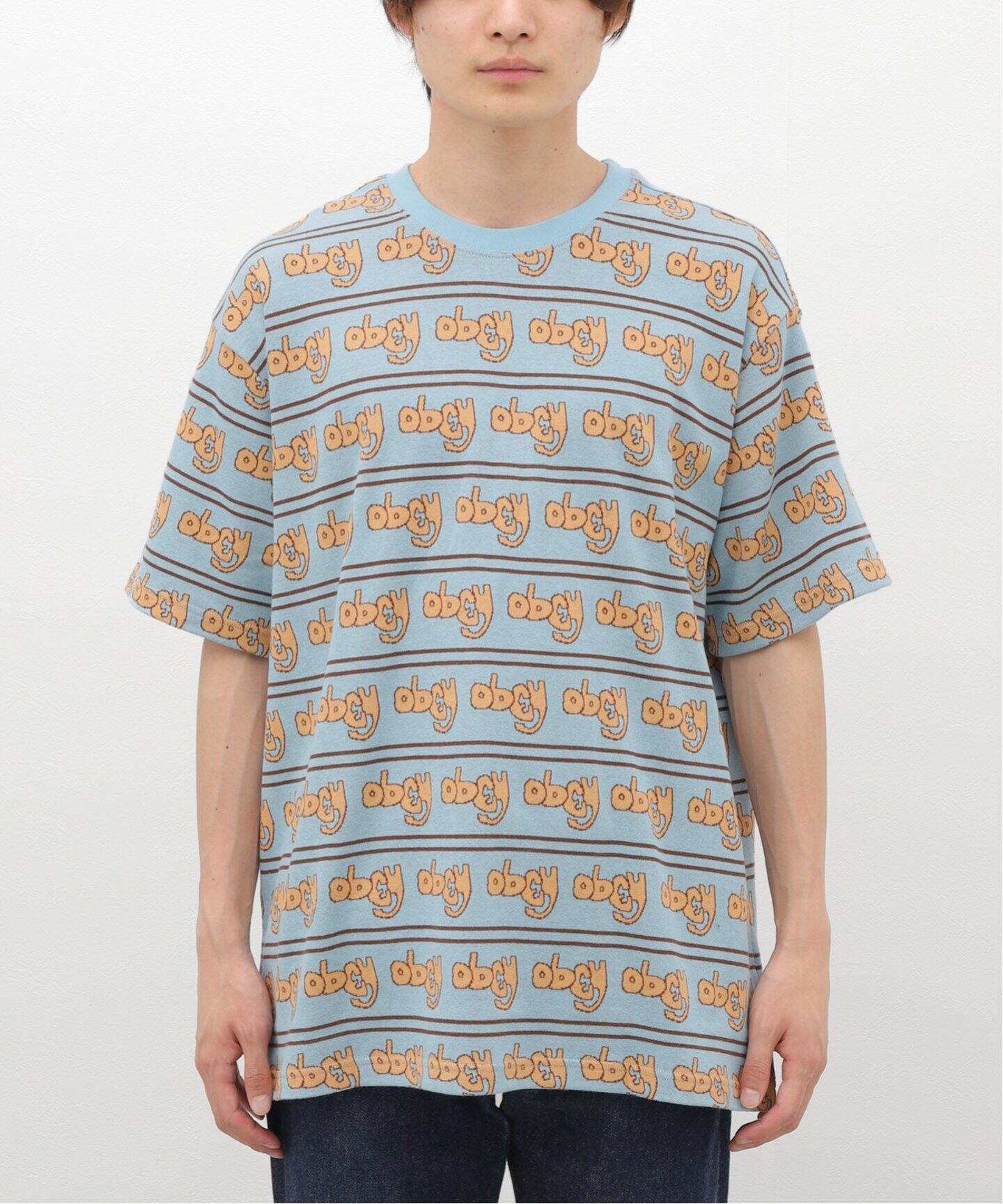 OBEY / オベイ】 DEPICTION JACQUARD TEE SS：ニット（ニット  