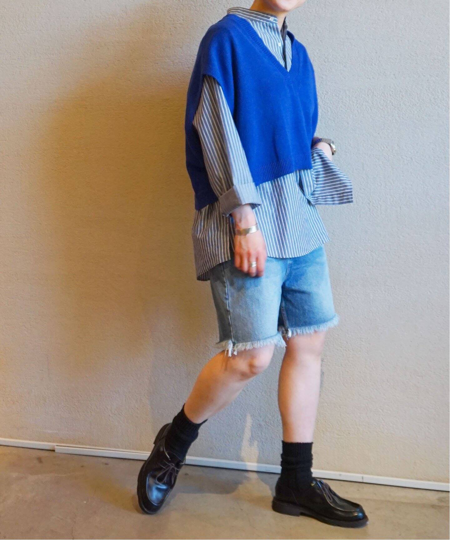 ラミーコットンテンジクVネックベスト（ベスト）｜journal standard  