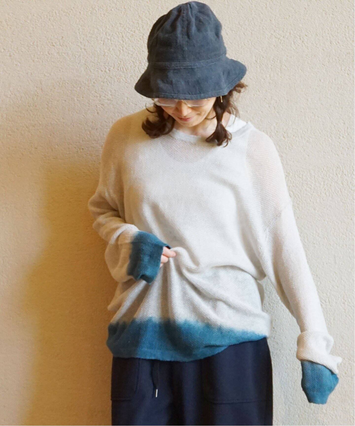 seya. / セヤ】KOMOREBI SWEATER(HAND DYE)（ニット／セーター 