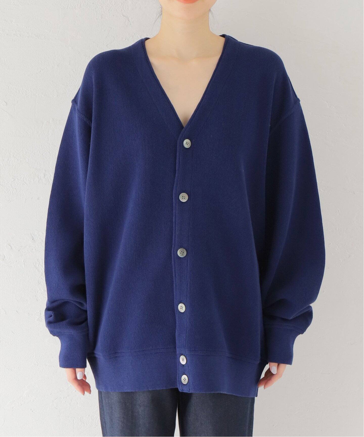 YONETOMI NEW BASIC】 GIMA COTTON KNIT C/D（カーディガン）｜journal  