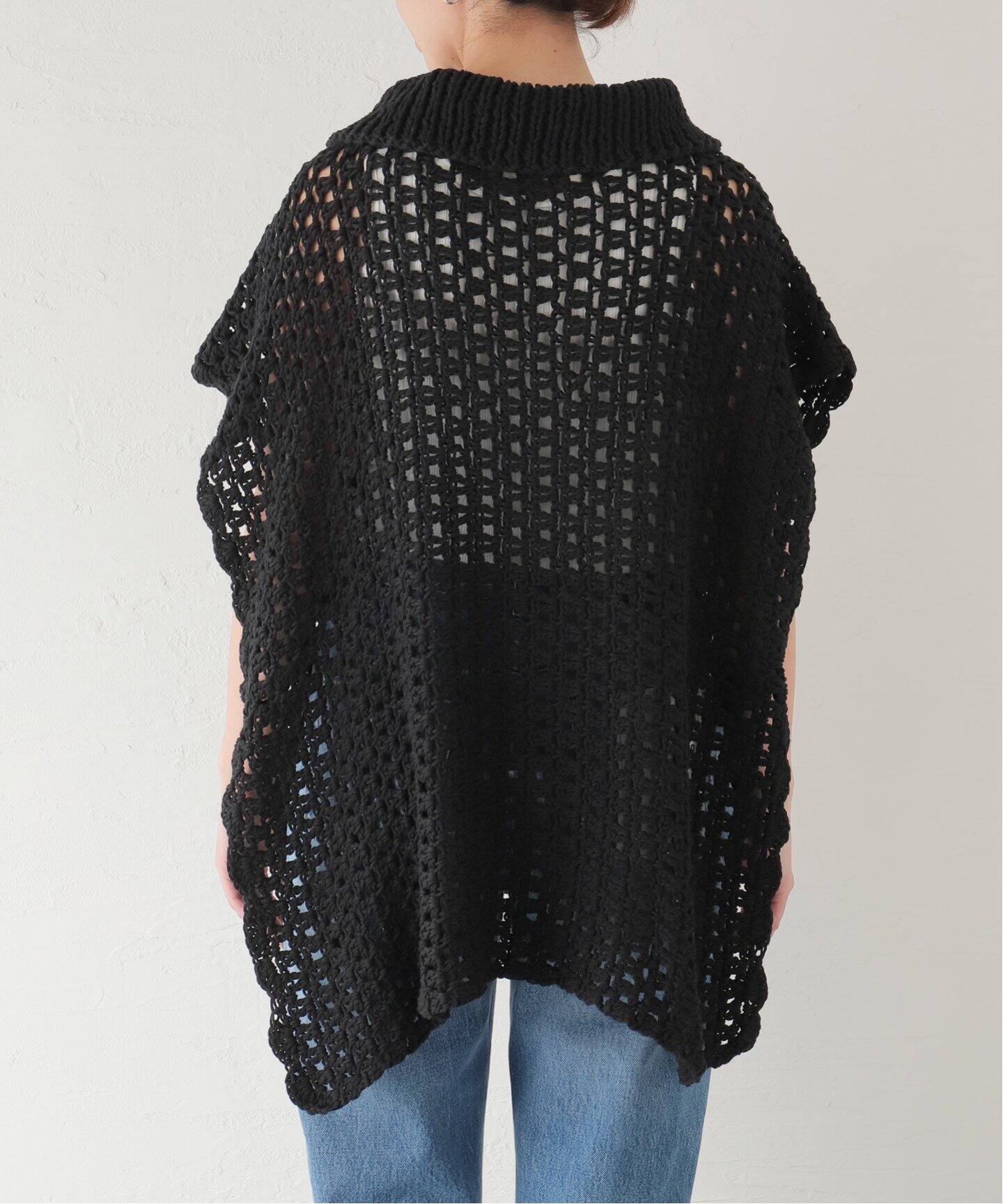 MAYDI /マイディ】 KNITTED COLLAR TOP（その他トップス