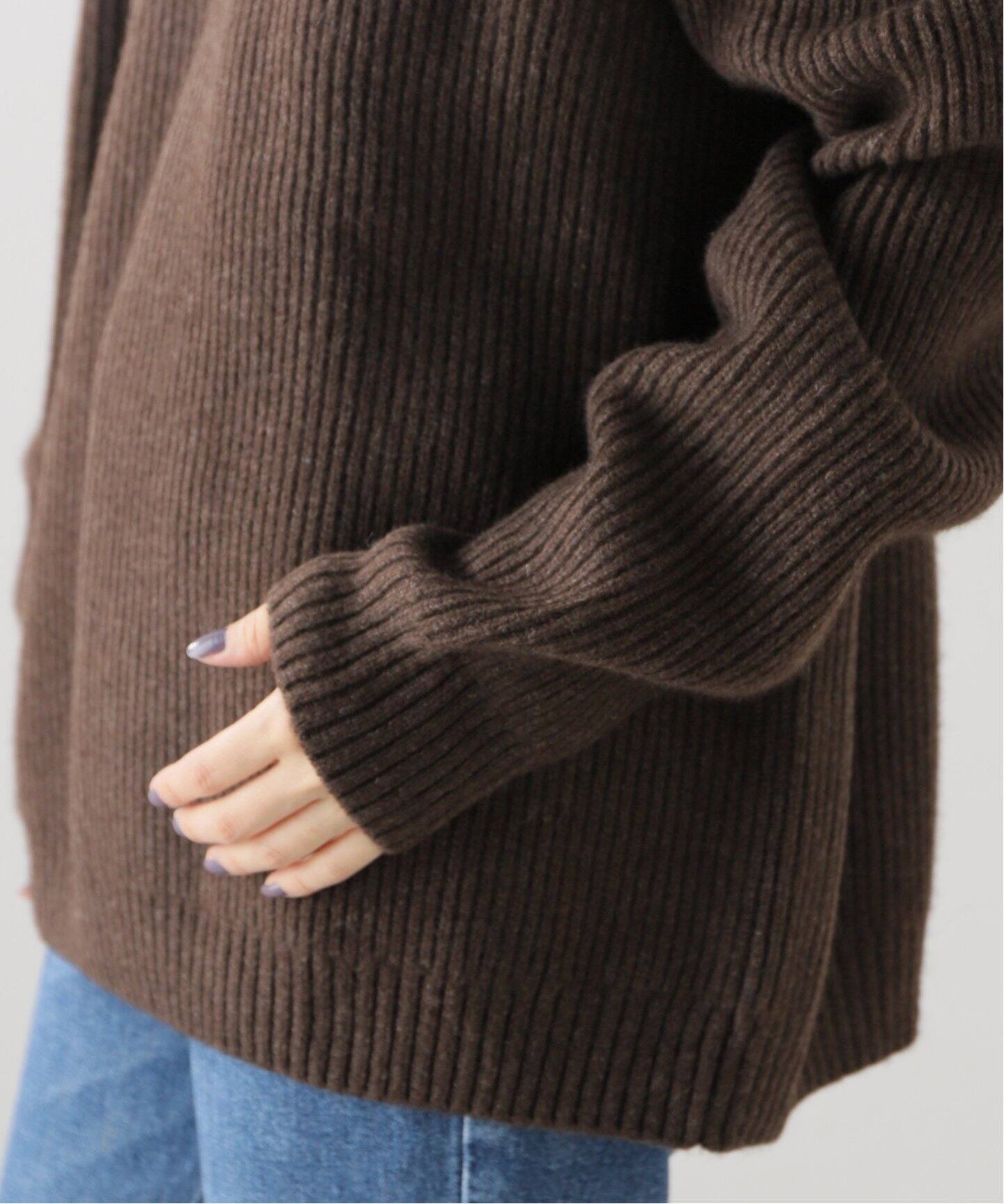 SEEALL / シーオール】OVERSIZED CREWNECK SWEATER（ニット／セーター  
