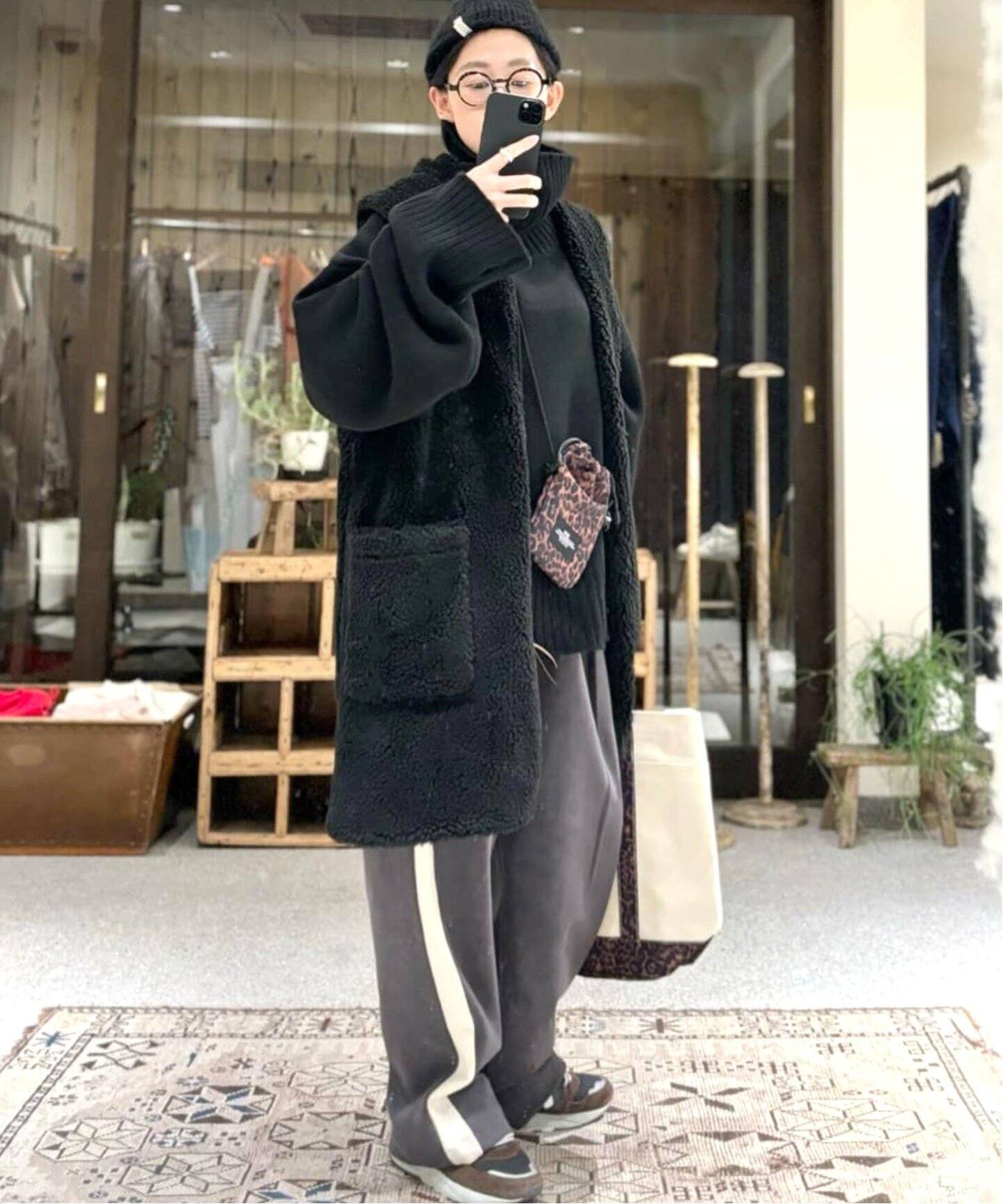 SEEALL / シーオール】OVERSIZED HIGHNECK SWEATER（ニット／セーター  