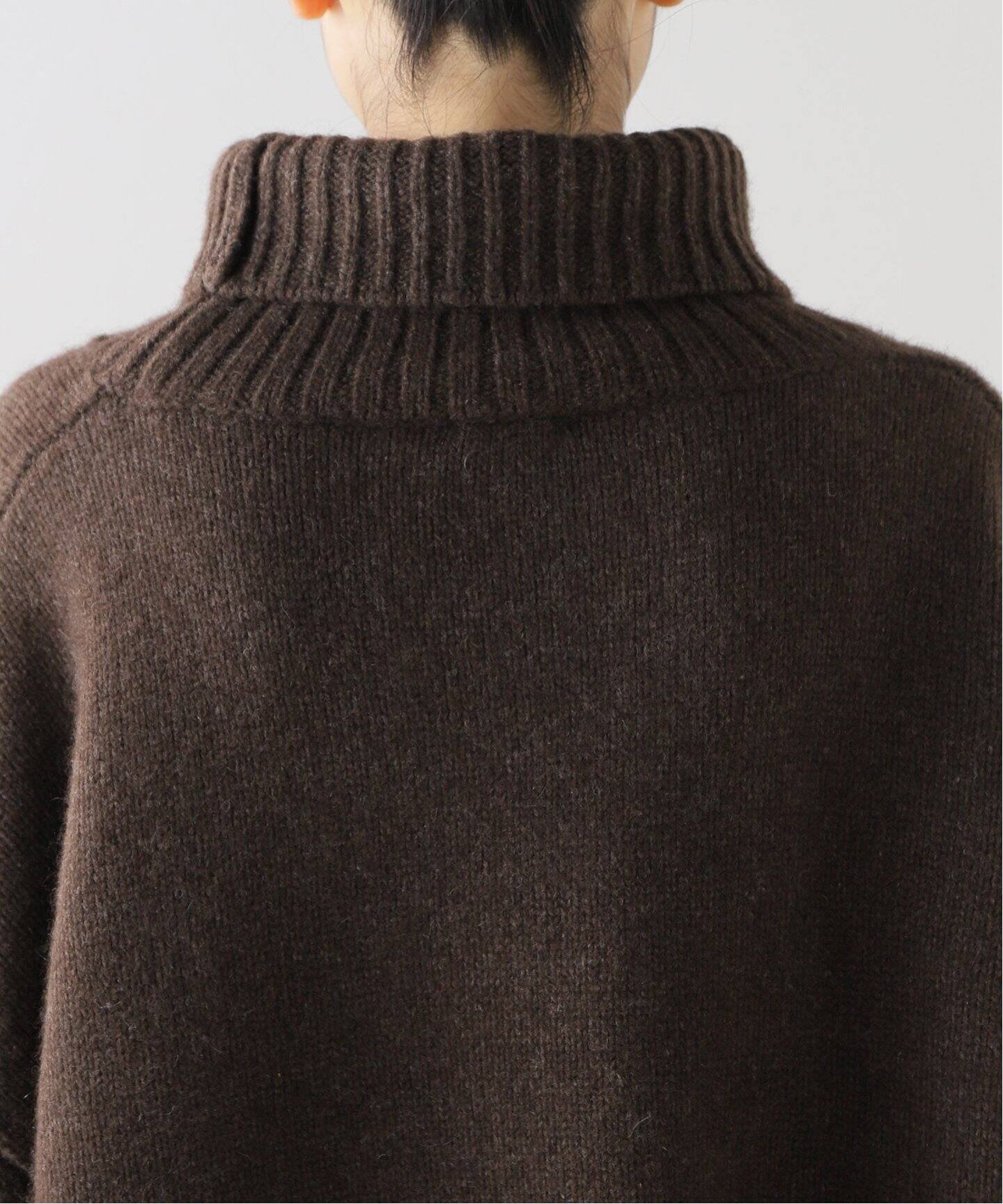 SEEALL / シーオール】OVERSIZED HIGHNECK SWEATER（ニット／セーター 