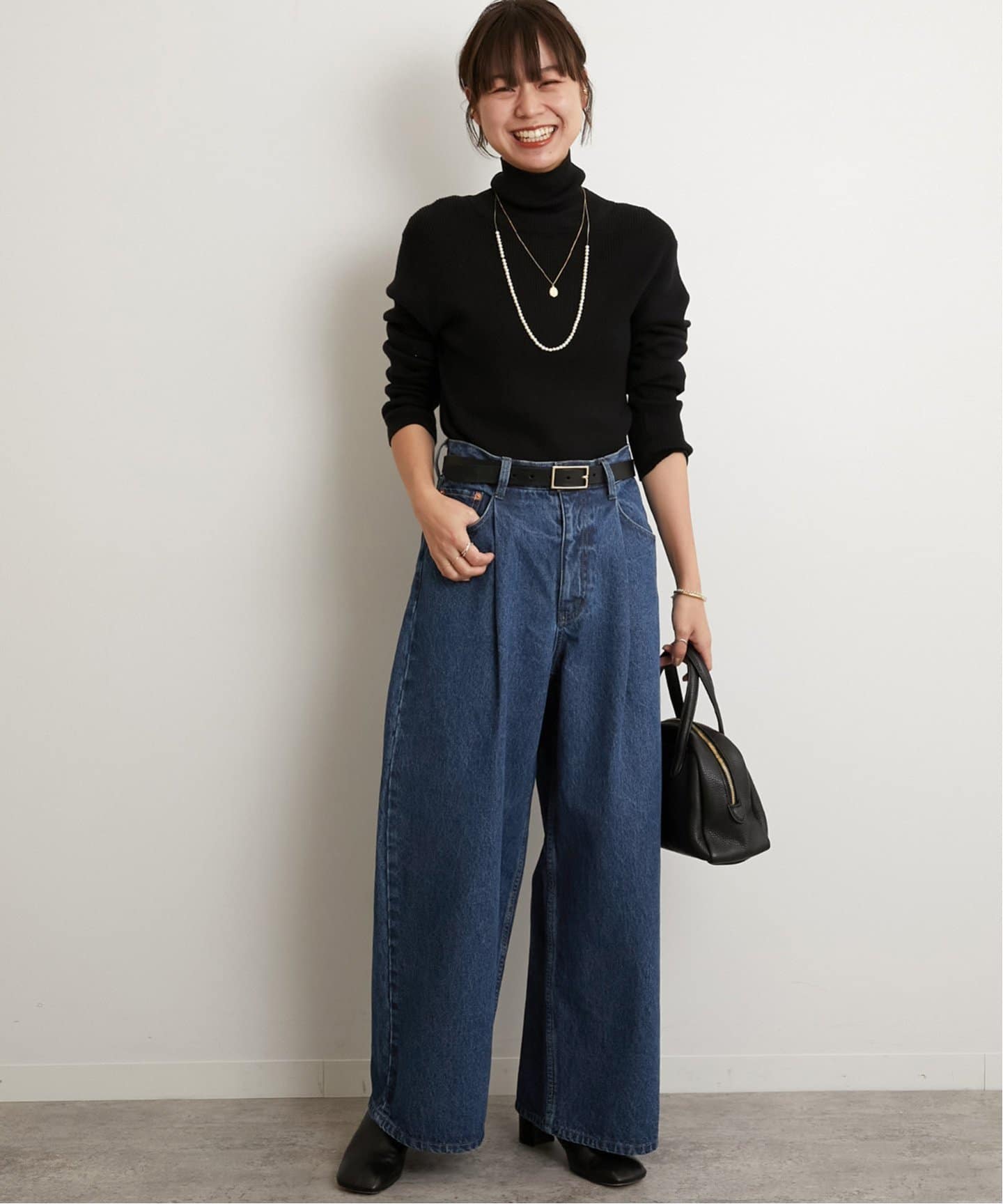 追加3》スイスオーガニックコットンタートルネックプルオーバー